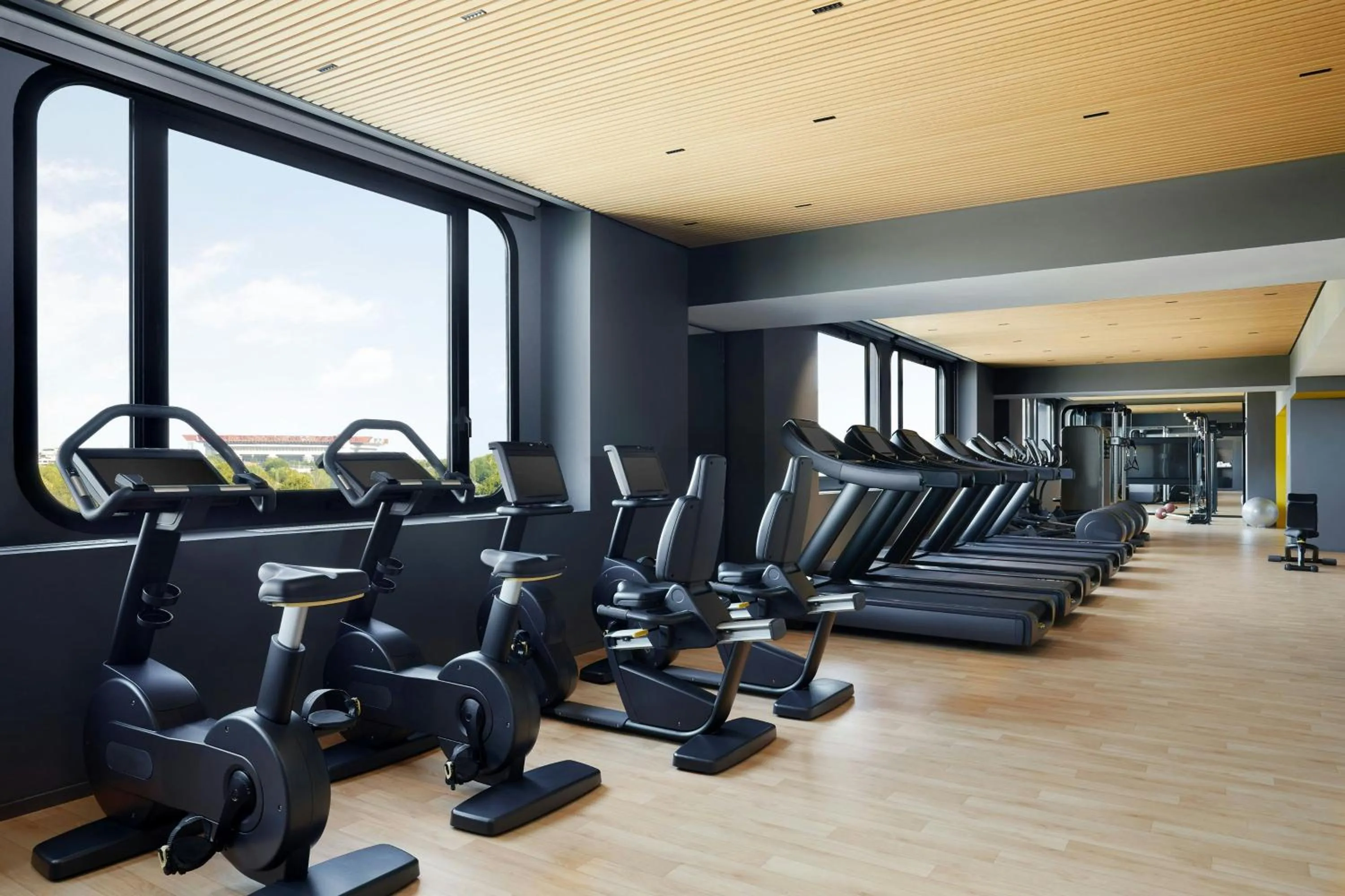 Fitness centre/facilities in Sheraton Milan San Siro