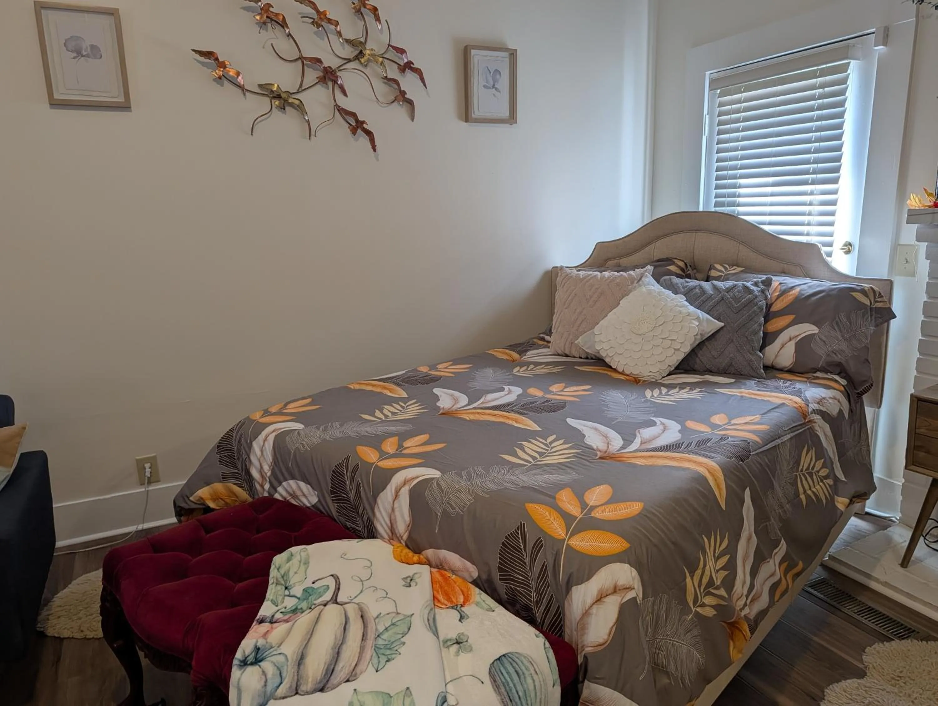 Bed in Cozy, Cute, Private Ozark Suite 5 Mins to Hospital