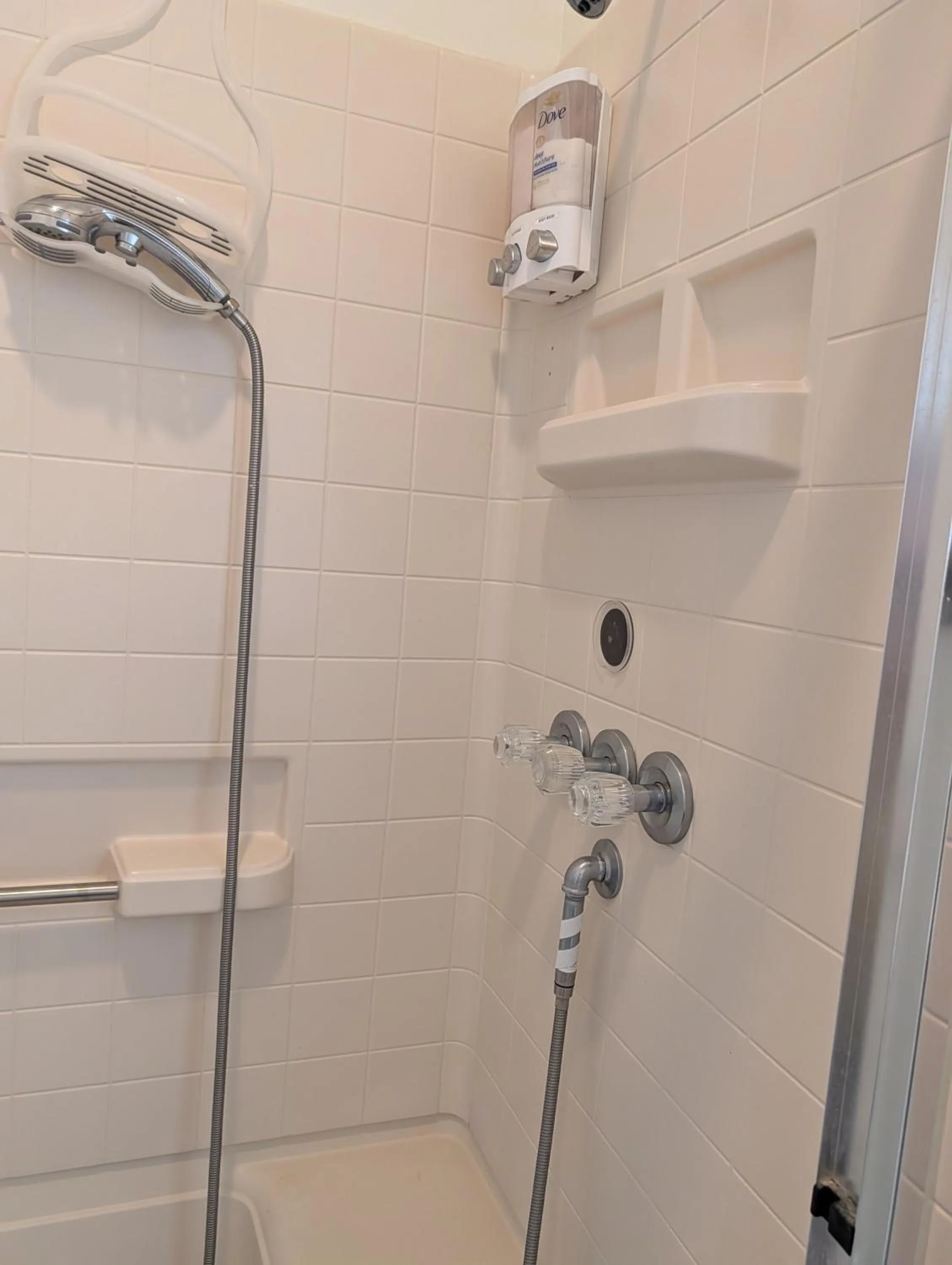 Shower in Cozy, Cute, Private Ozark Suite 5 Mins to Hospital