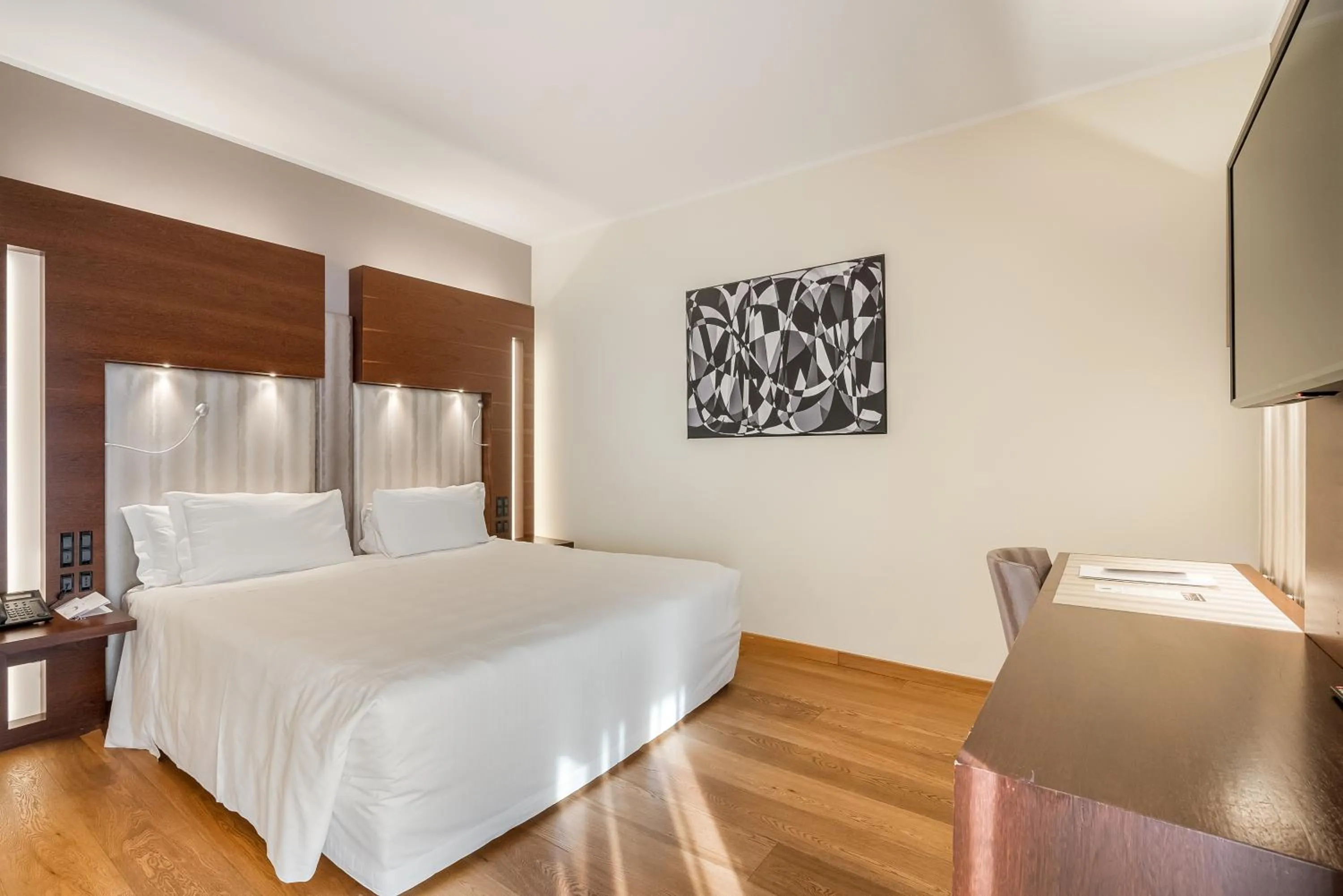 Bed in Art Hotel Navigli