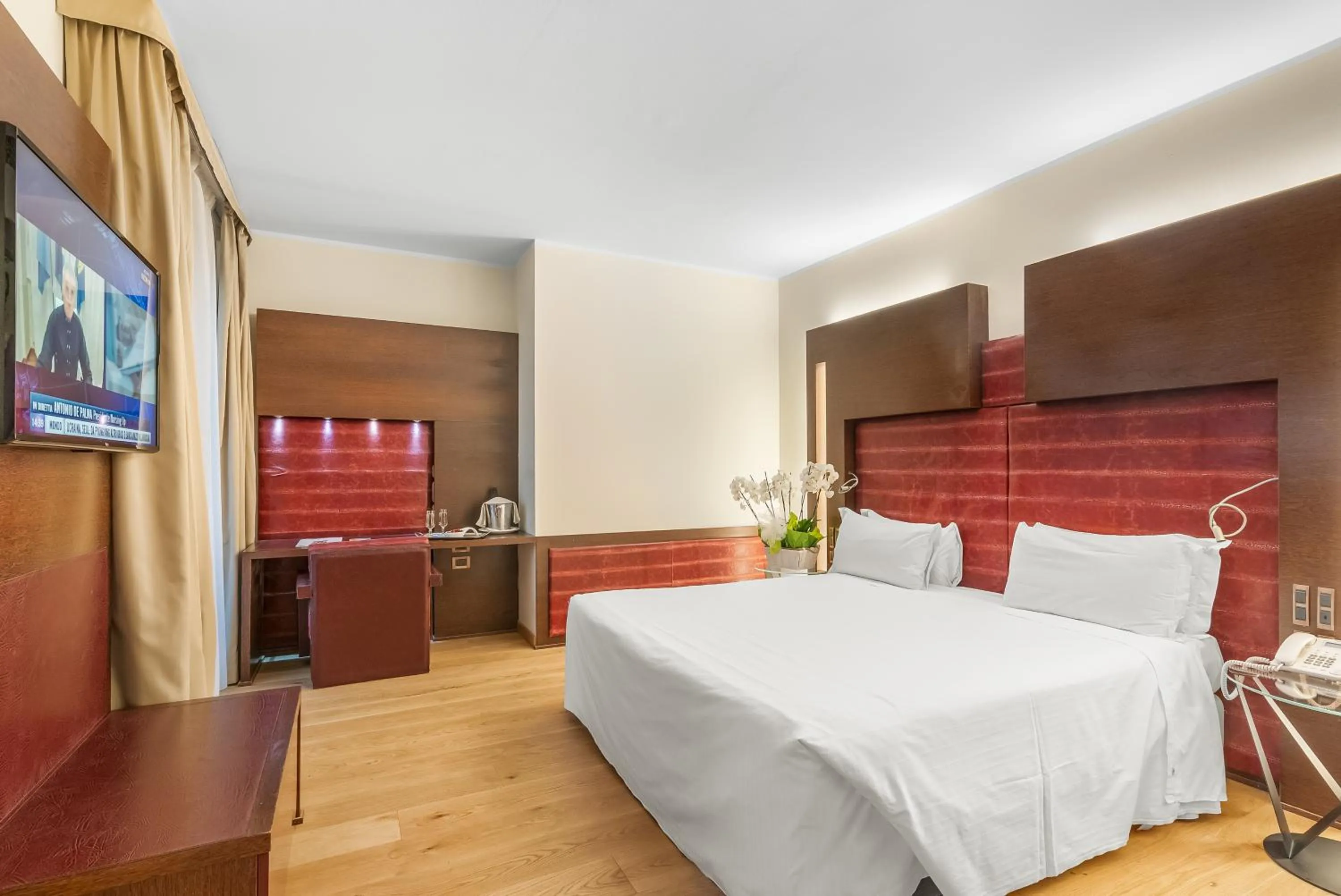 Bedroom, Bed in Art Hotel Navigli