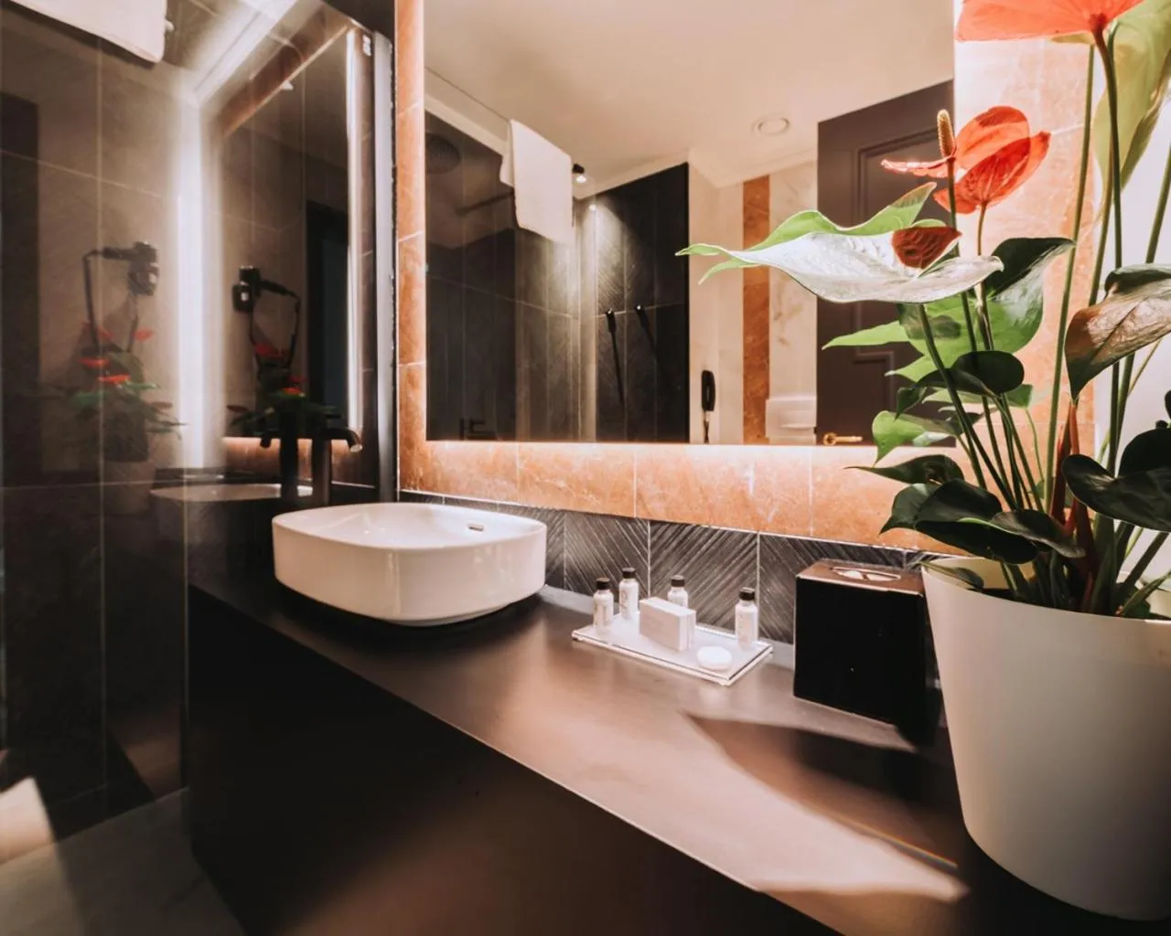 Shower in Royal Garden Assago Milano