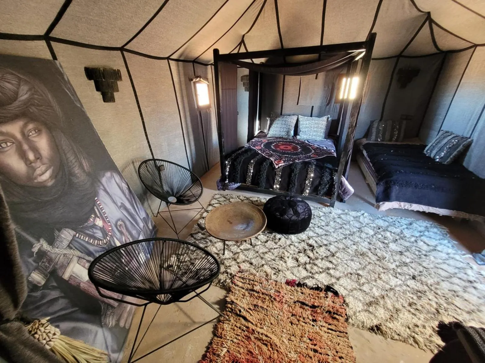 Double or Twin Room with Extra Bed - single occupancy in Beldi camp