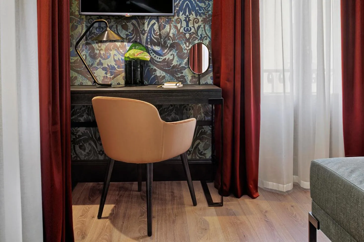 Living room in Hotel American-Dinesen