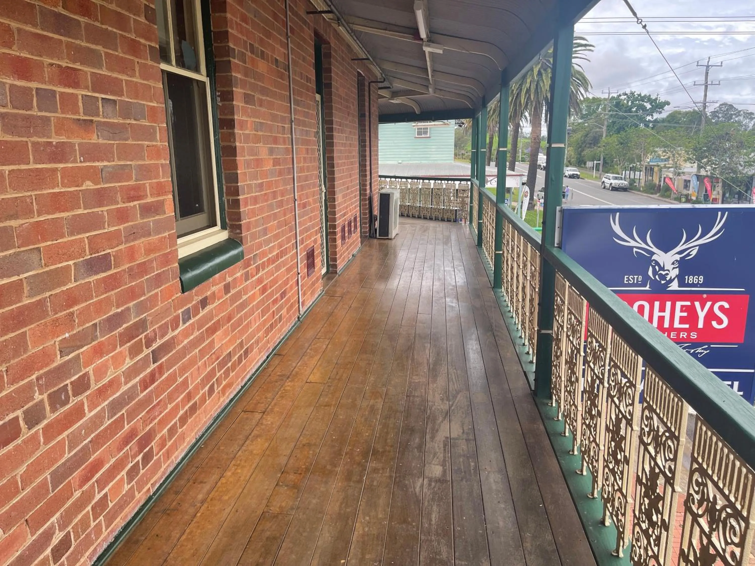 Balcony/Terrace in Central Hotel Stroud