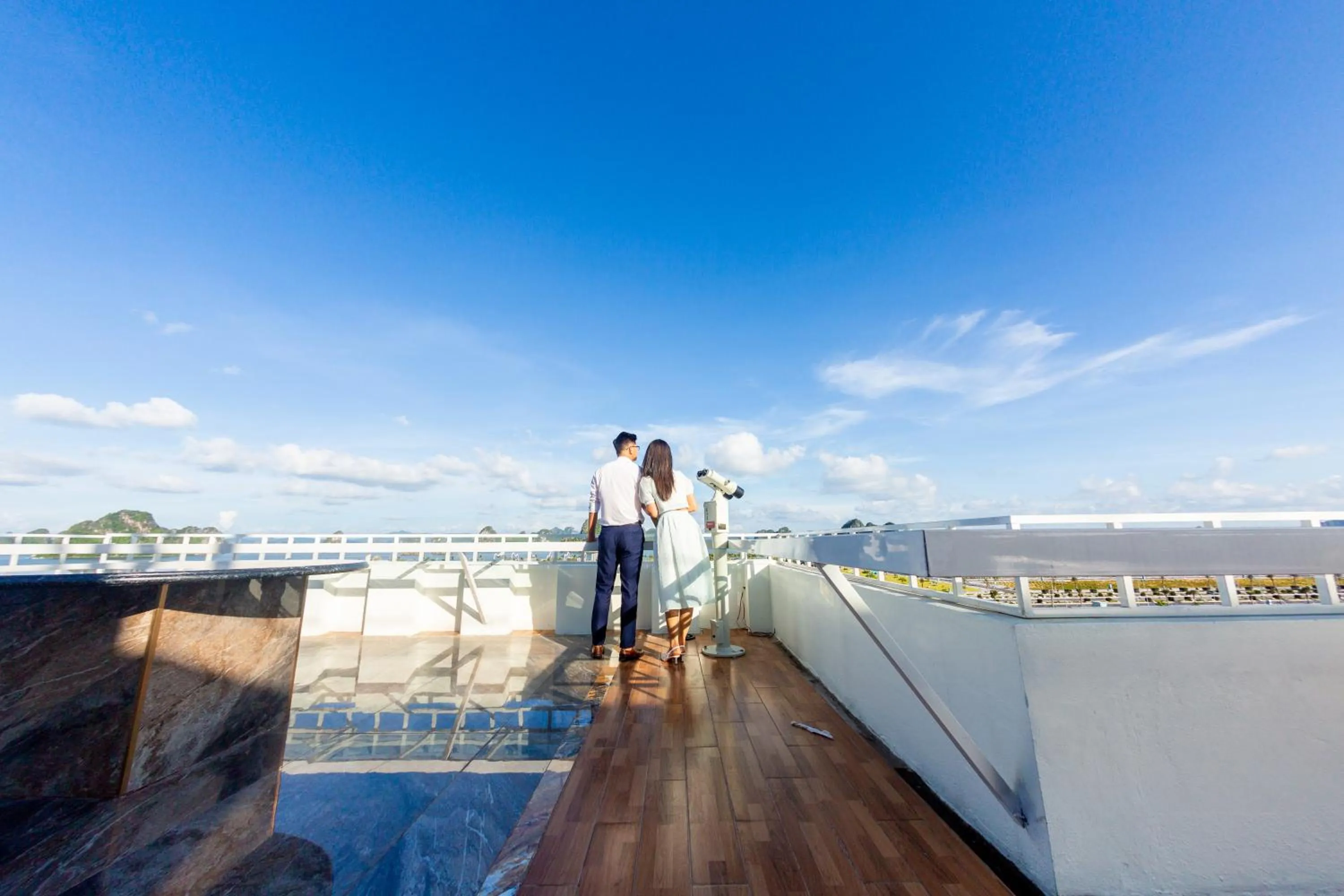 Natural landscape in DIAMOND HOTEL VÂN ĐỒN