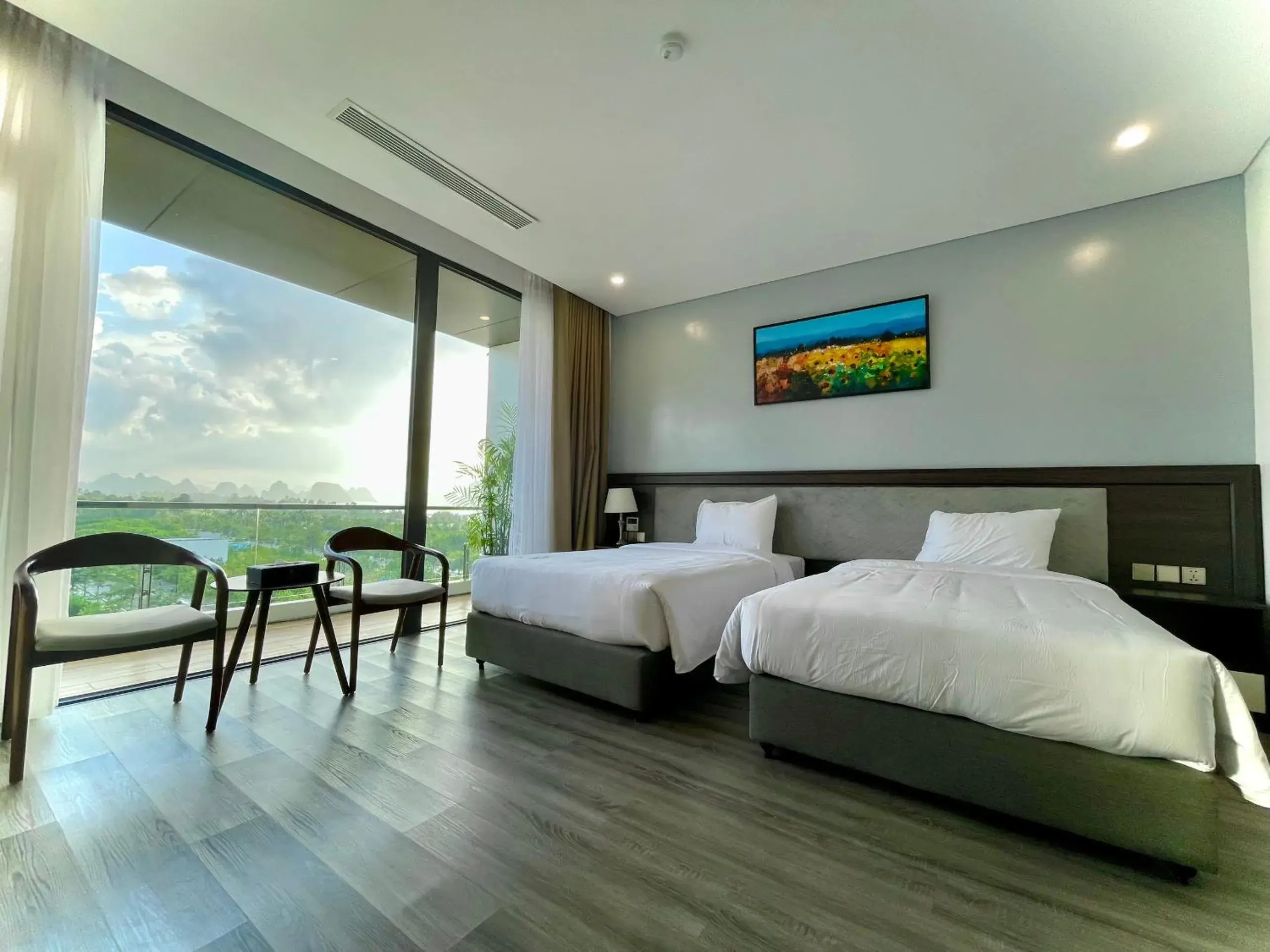 Bed in DIAMOND HOTEL VÂN ĐỒN Bed in DIAMOND HOTEL VÂN ĐỒN