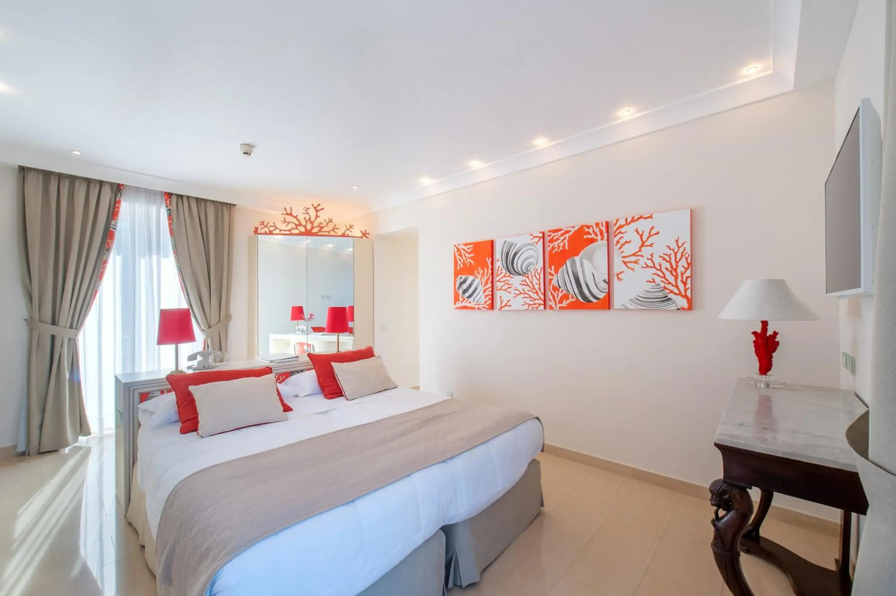 Bedroom, Bed in Hotel Corallo Sorrento Bedroom, Bed in Hotel Corallo Sorrento