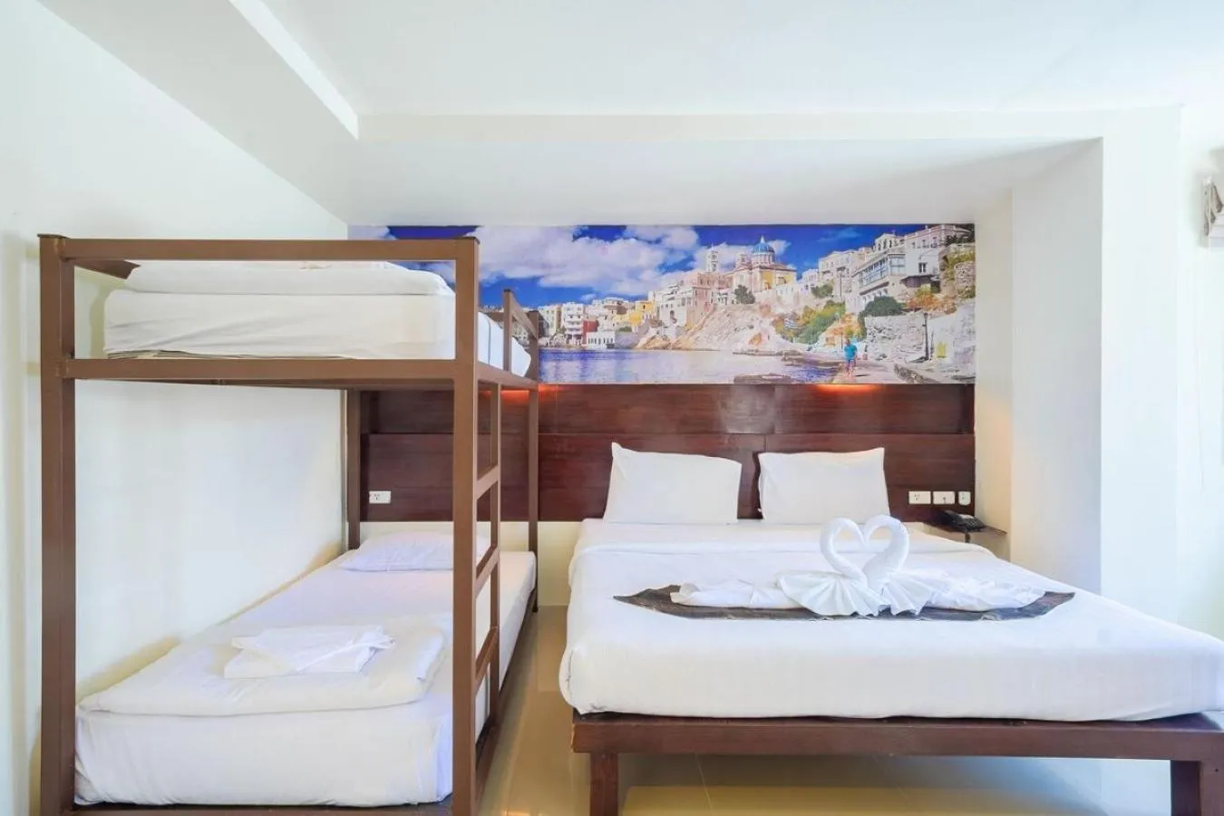 Bed in Patong Buri Resort