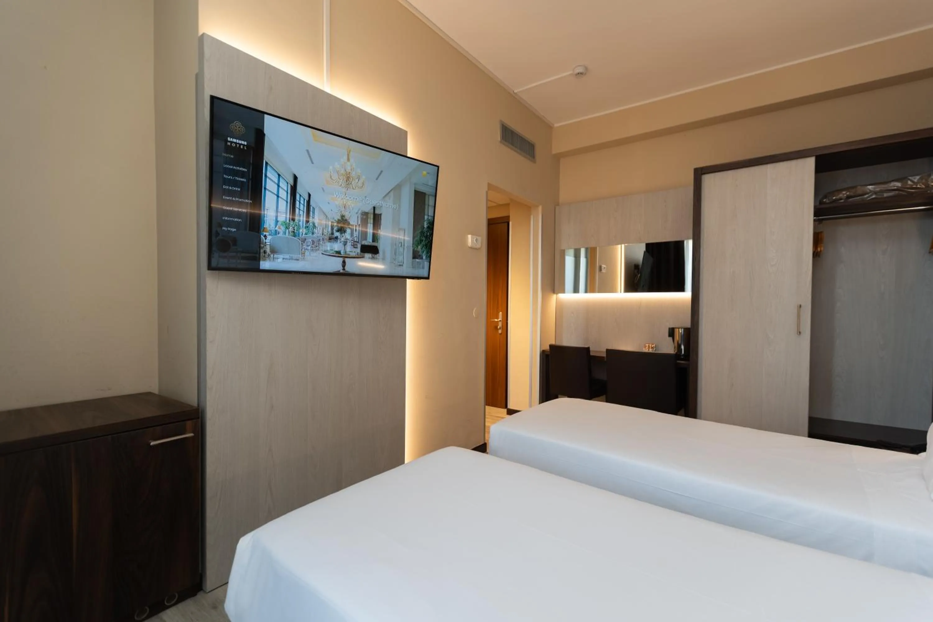 TV and multimedia, Bed in Garibaldi Palace
