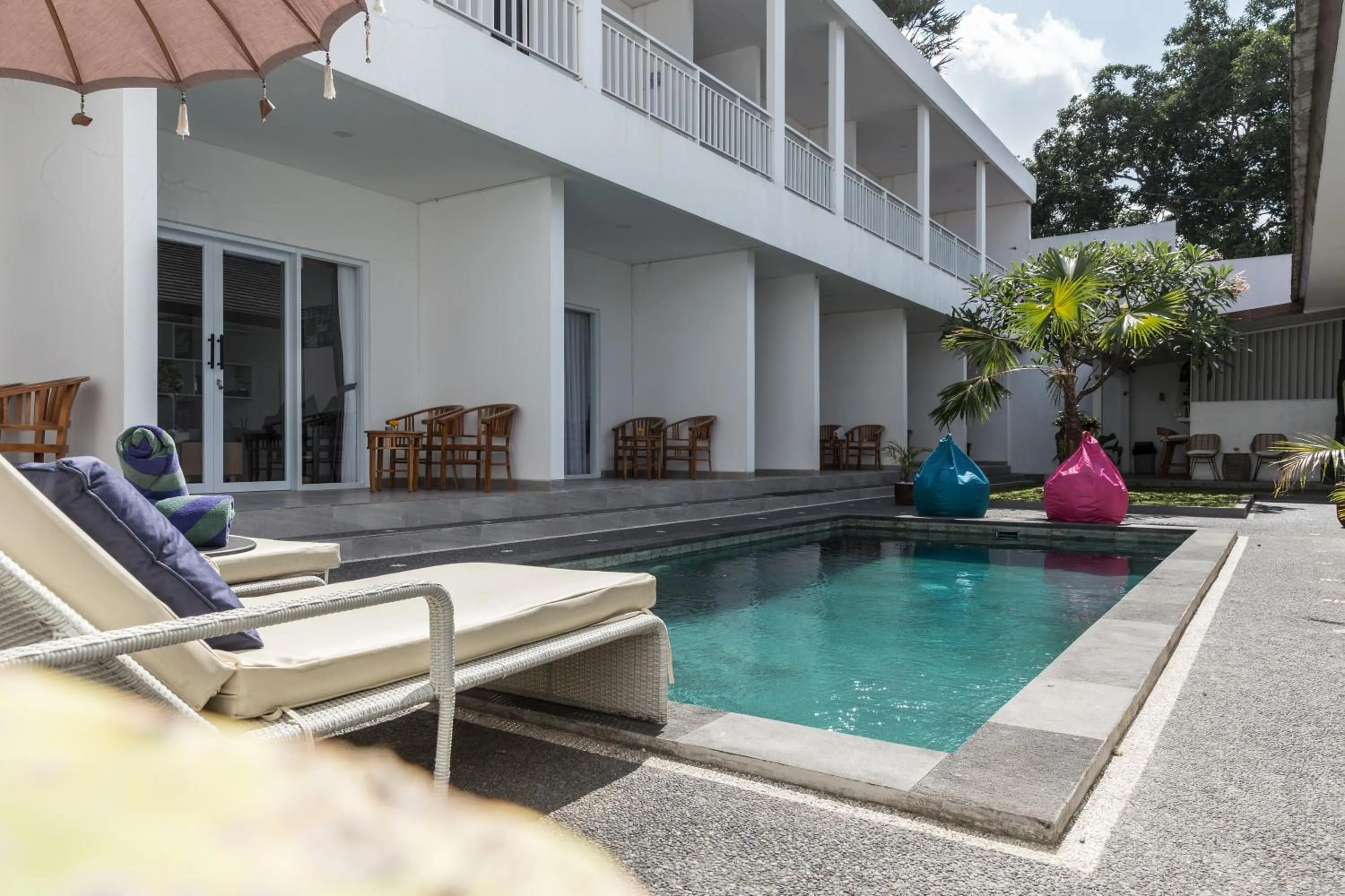 Swimming pool in Maisaba Canggu Hotel & Coworking Space