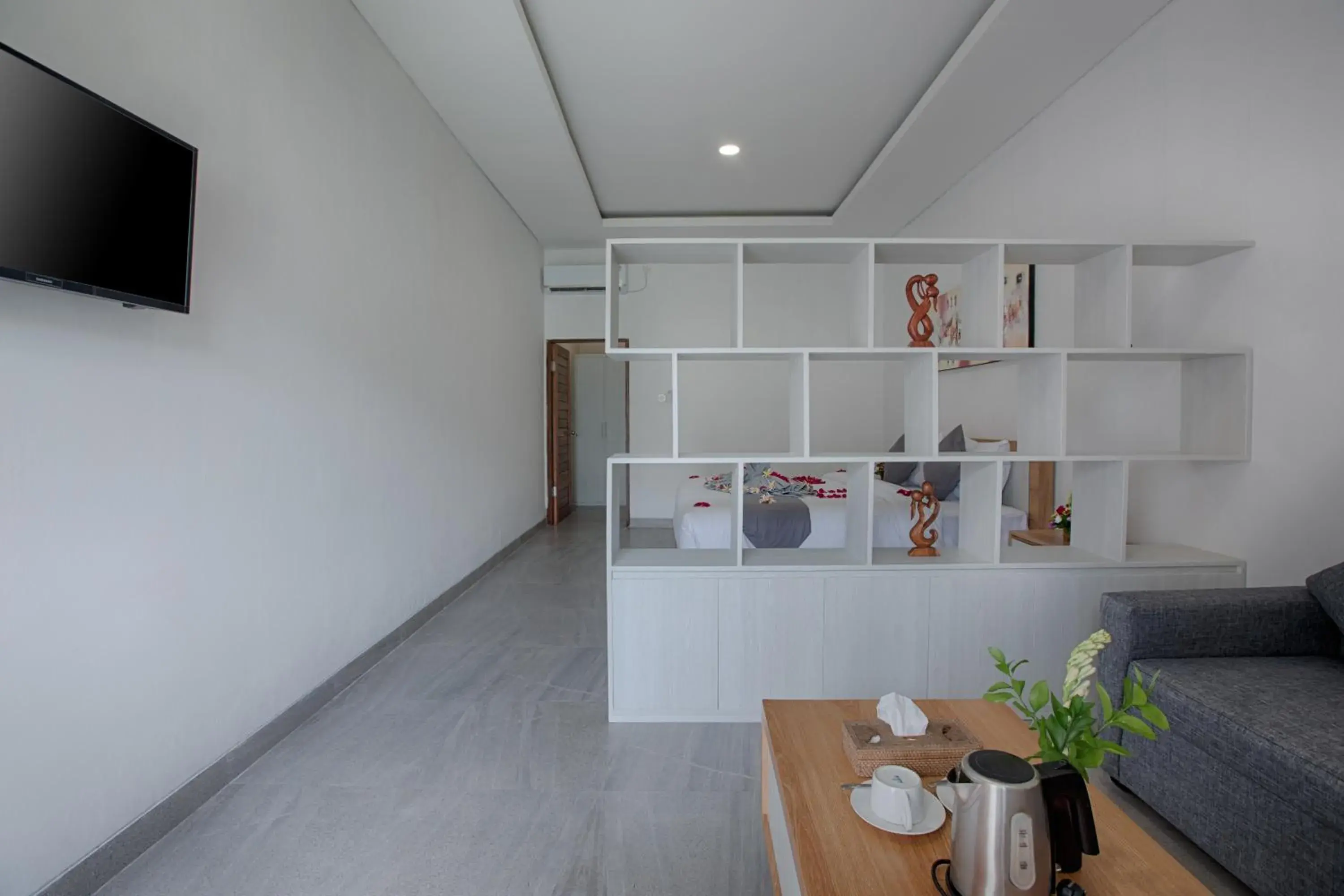 Living room in Maisaba Canggu Hotel & Coworking Space Living room in Maisaba Canggu Hotel & Coworking Space