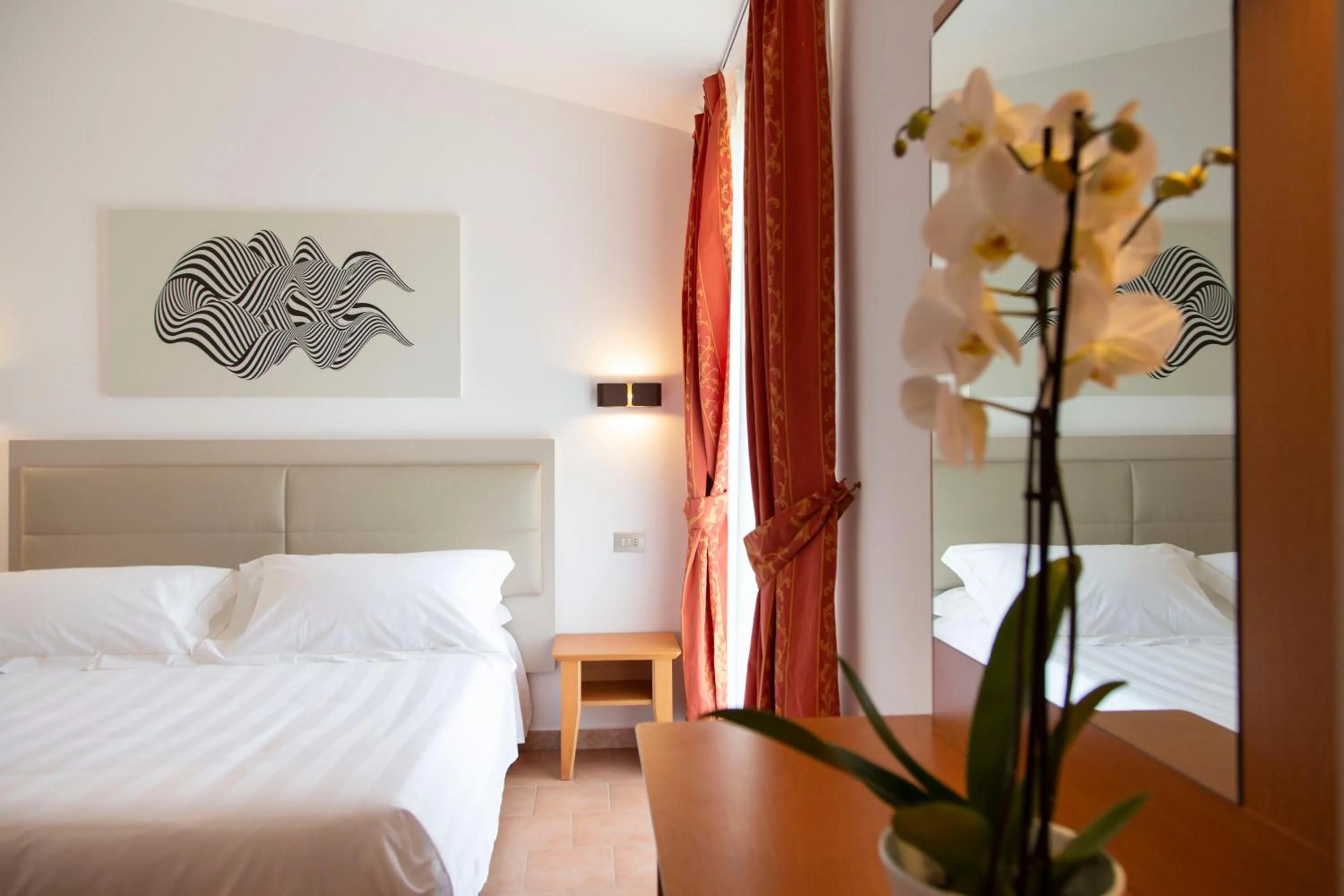 Bedroom, Bed in Hotel Villa Paradiso