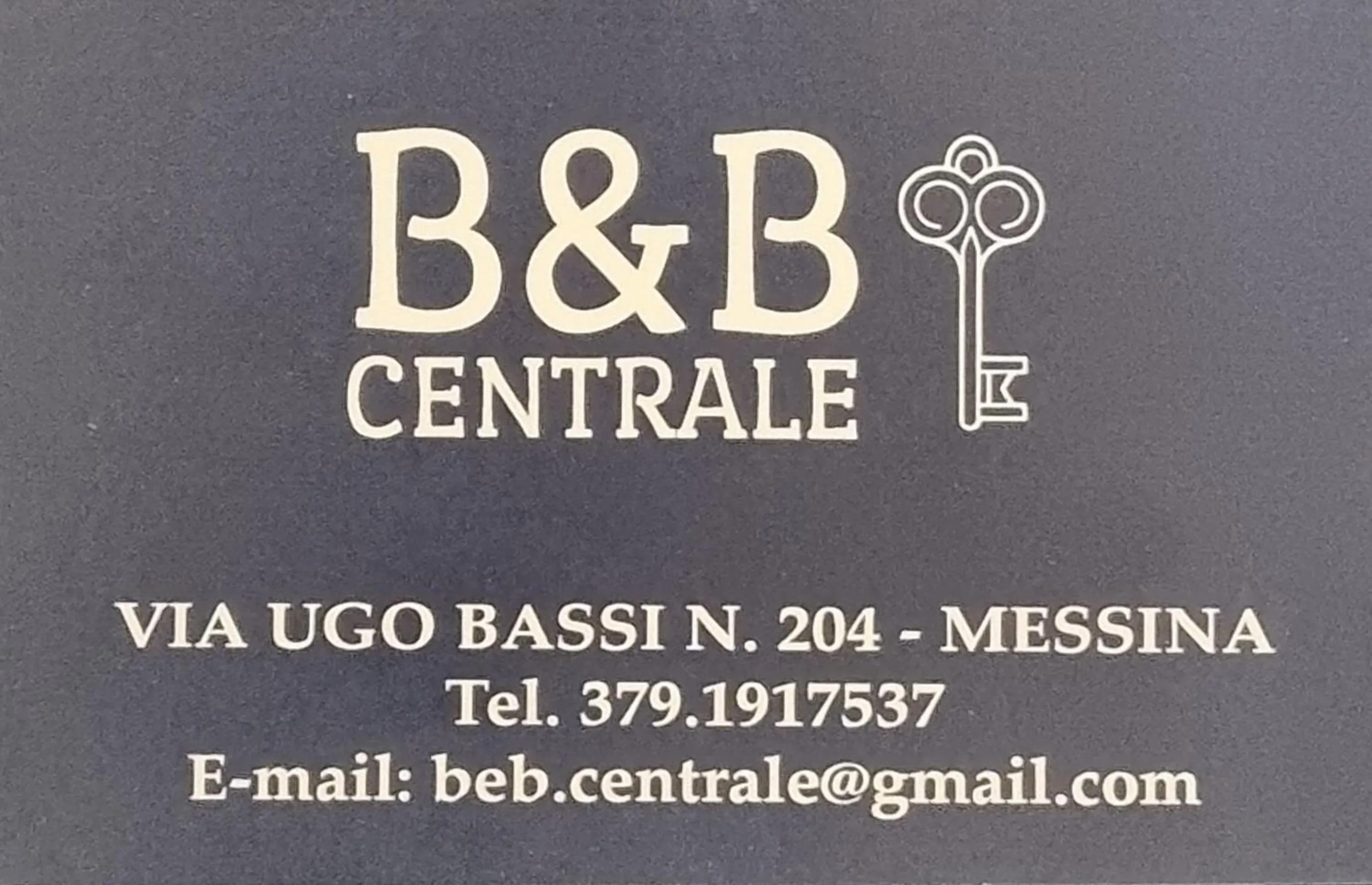 Property logo or sign in B&B CENTRALE