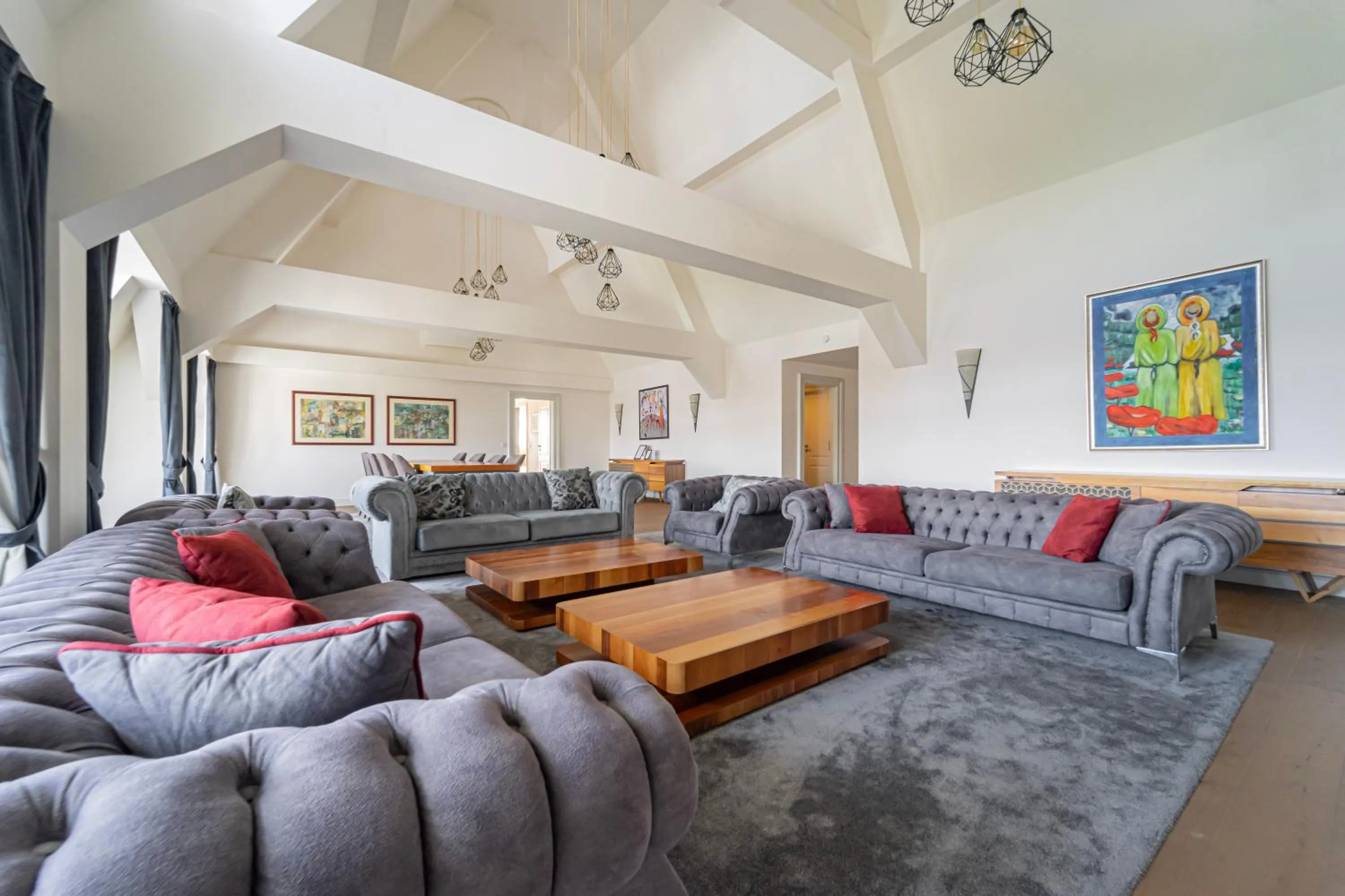 Living room in ZOYA LUXURY RESIDENCE