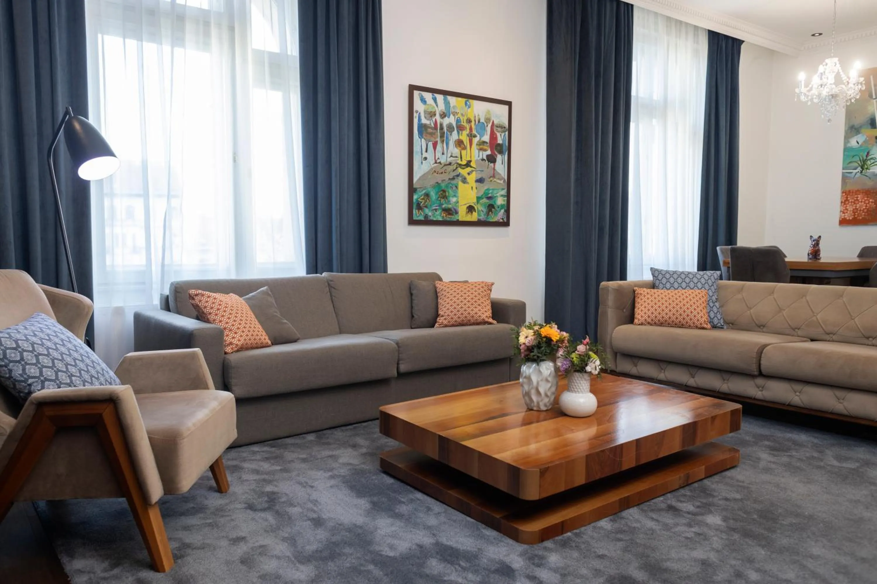 Living room in ZOYA LUXURY RESIDENCE