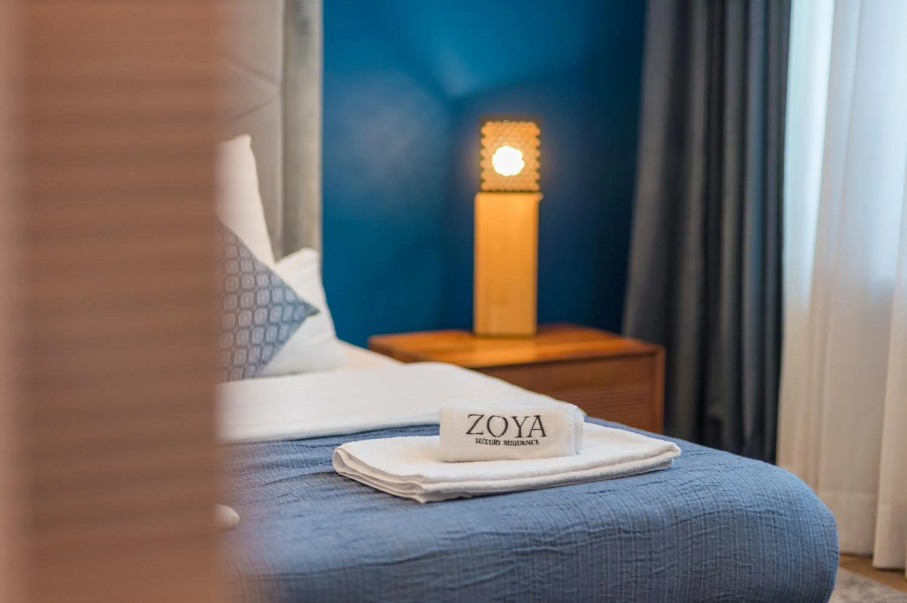 towels, Bed in ZOYA LUXURY RESIDENCE