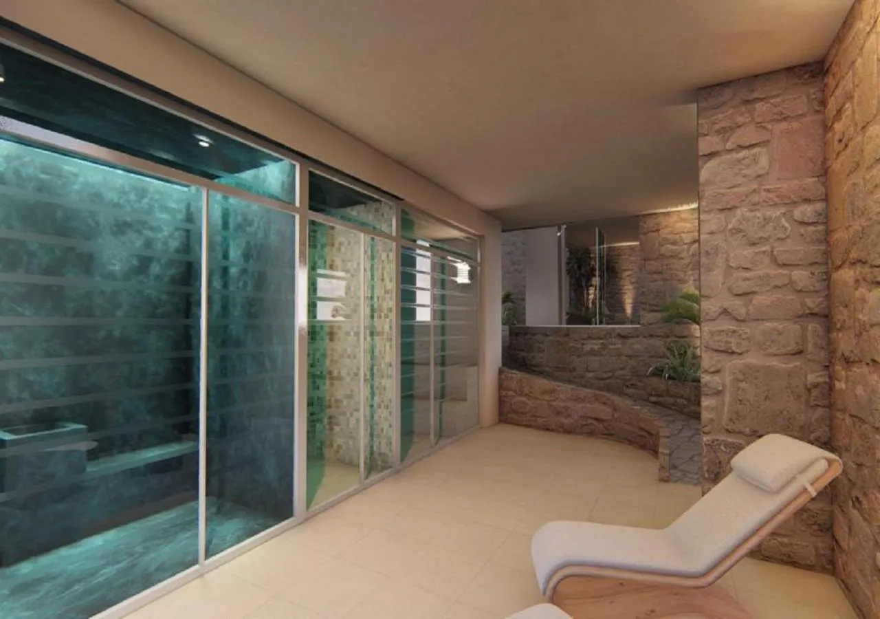 Sauna in Abbazia Collemedio Resort & Spa