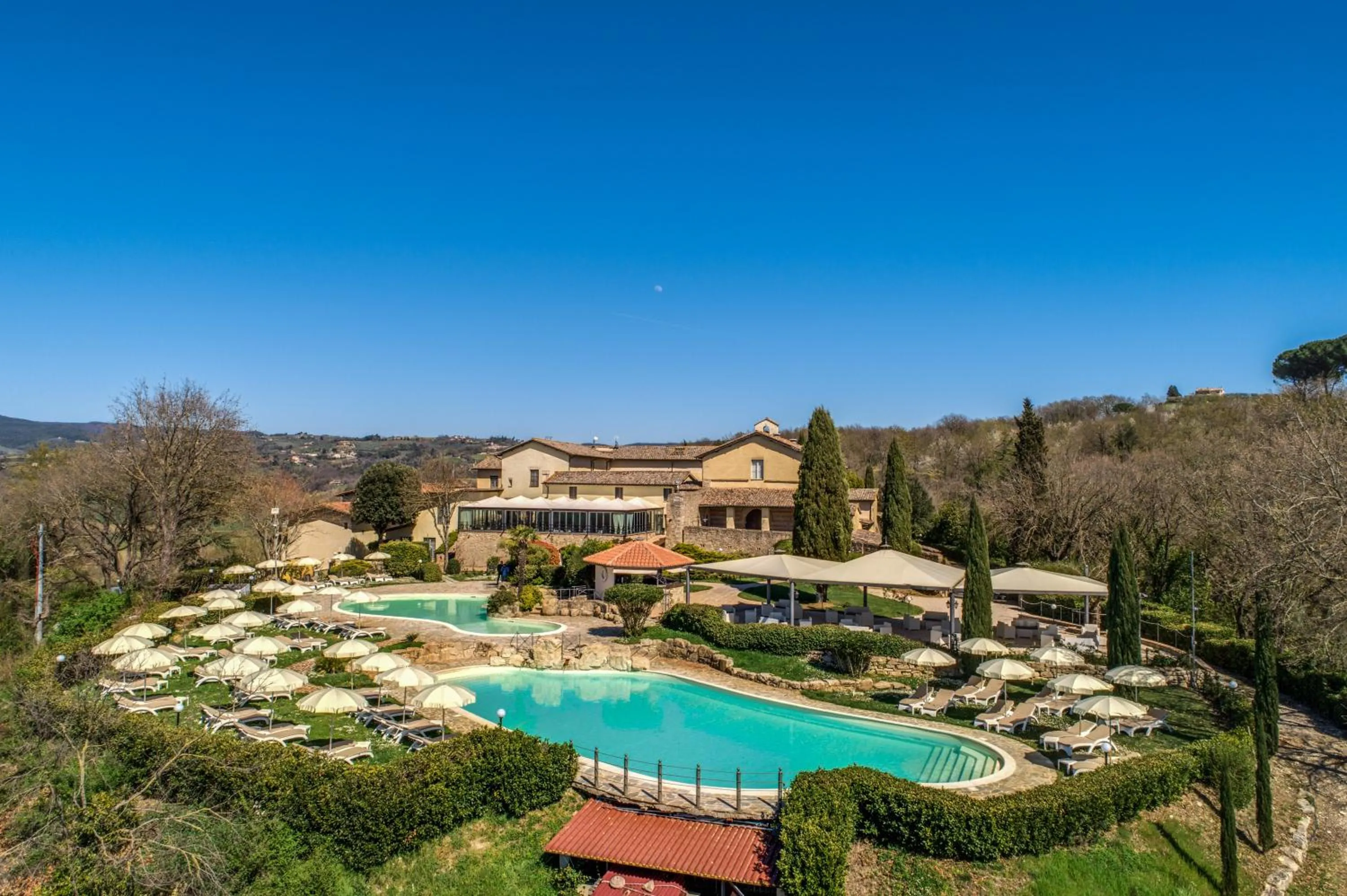 Bird's eye view in Abbazia Collemedio Resort & Spa
