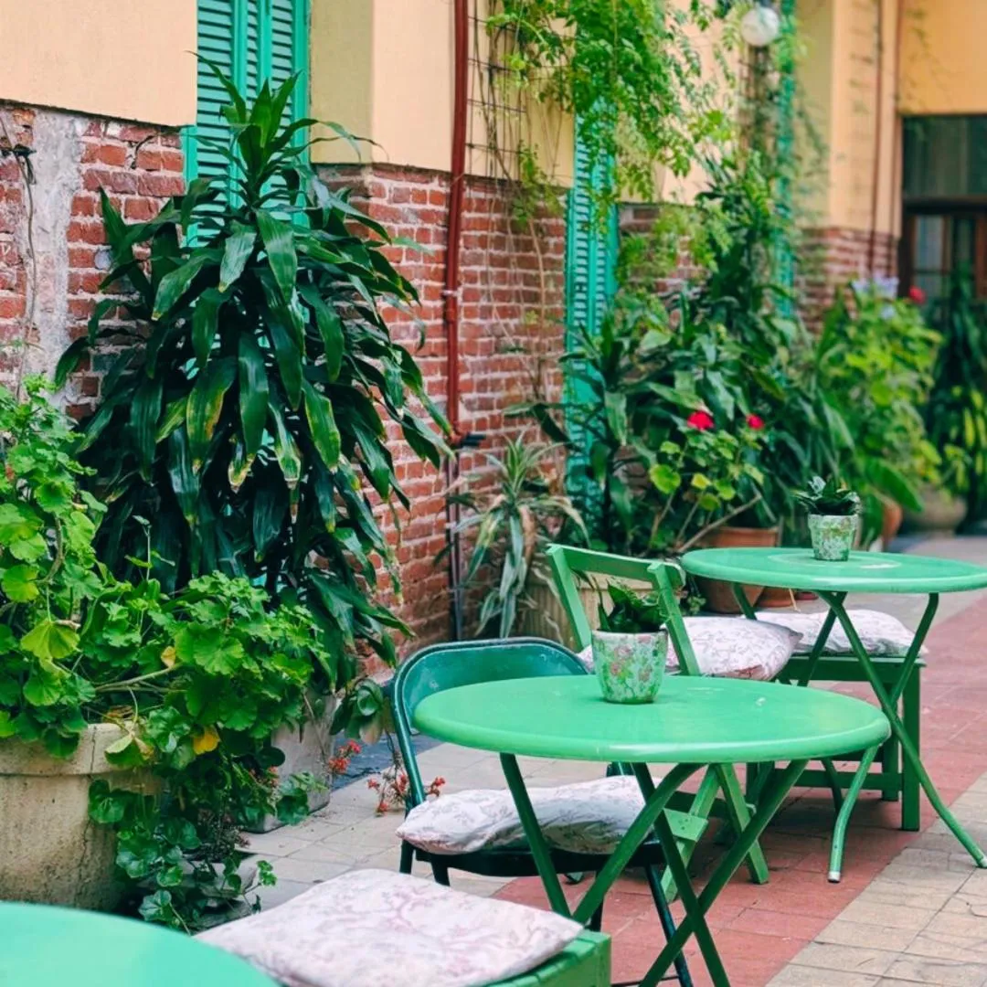 Garden in Hotel Hey U