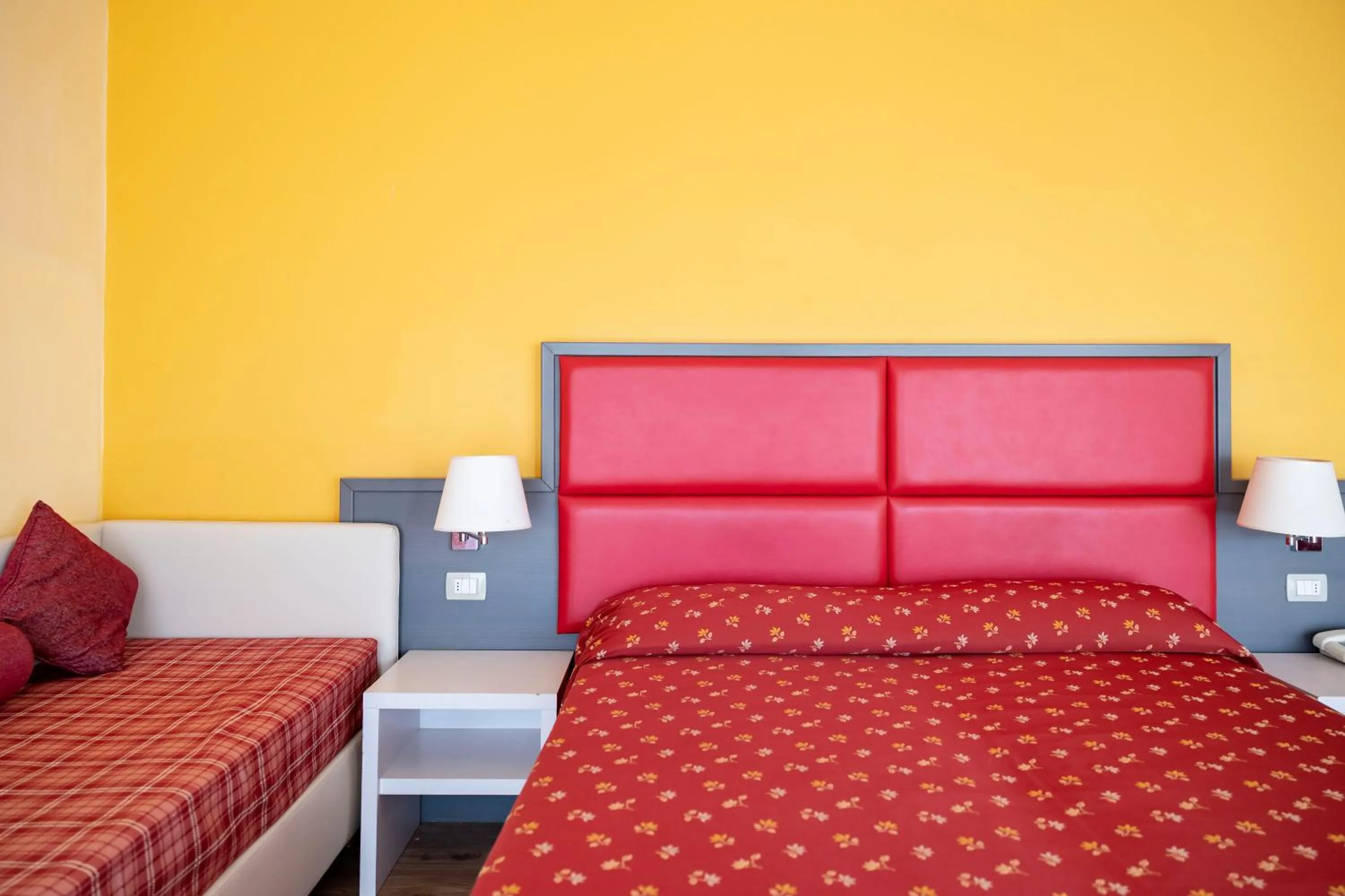 Bedroom, Bed in Hotel Villa Margherita