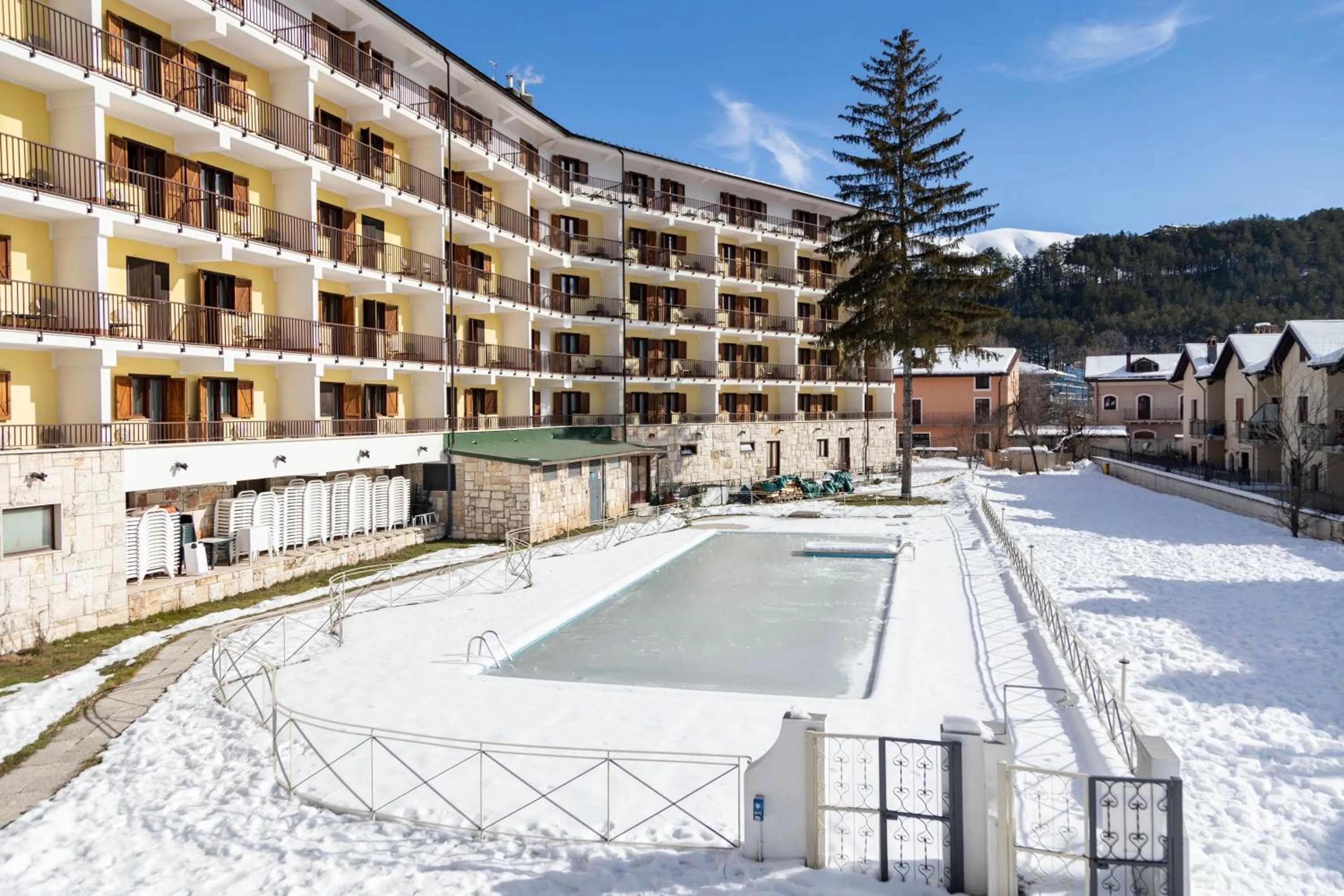 Property building in Grand Hotel del Parco