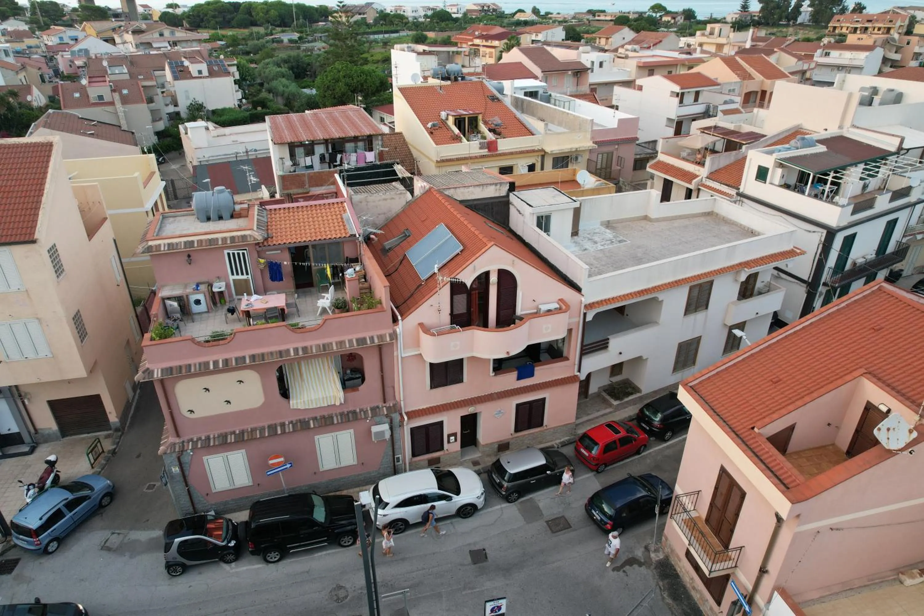 Quiet street view in Il Cirismiro