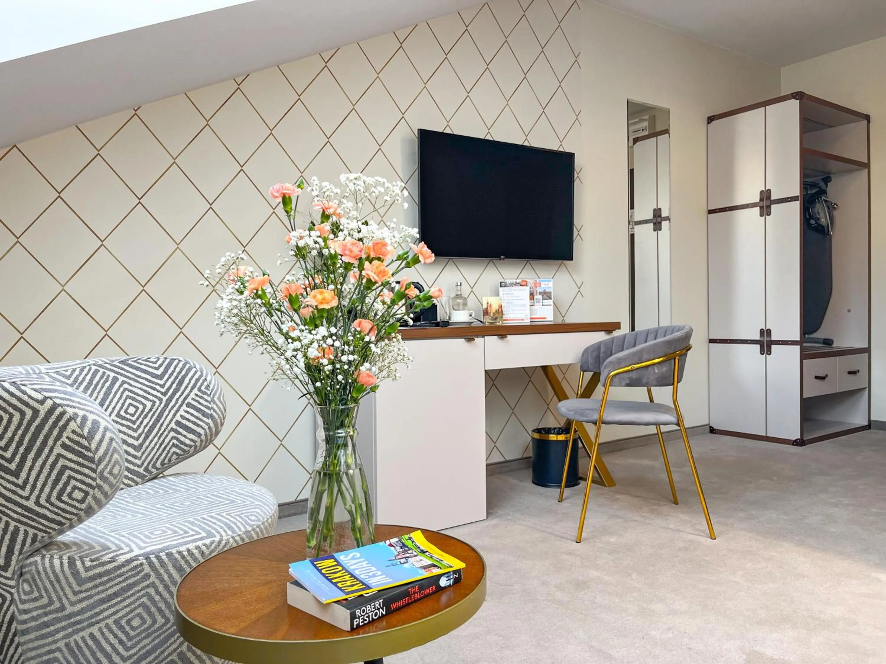 Seating area in Xerion Hotel