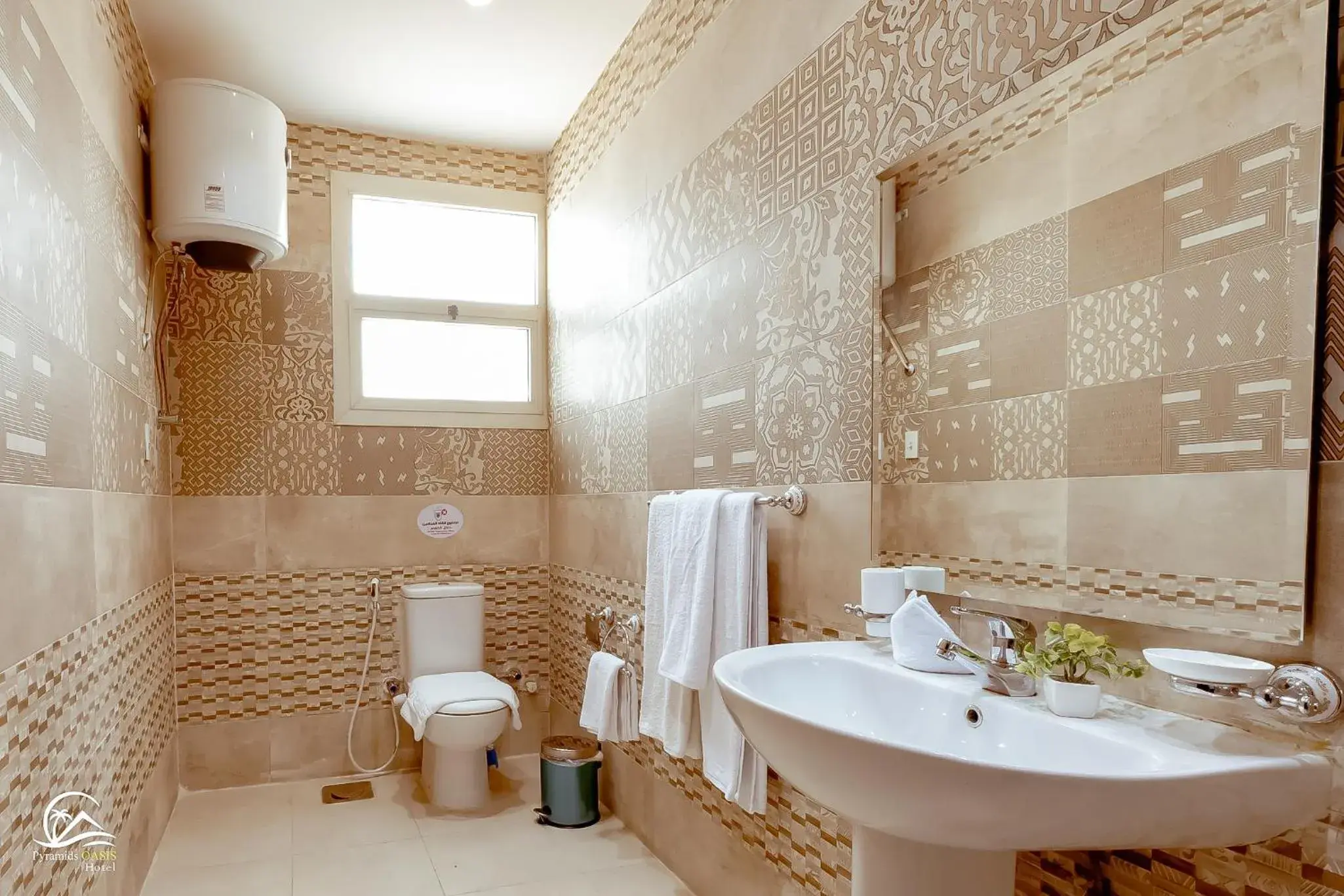 Bathroom in Pyramids Oasis Hotel Bathroom in Pyramids Oasis Hotel