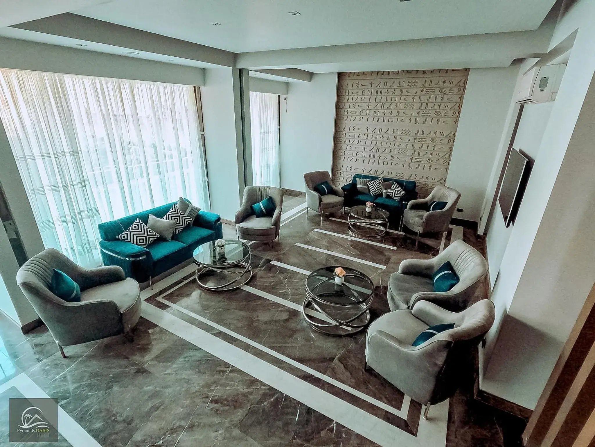 Lobby or reception in Pyramids Oasis Hotel Lobby or reception in Pyramids Oasis Hotel