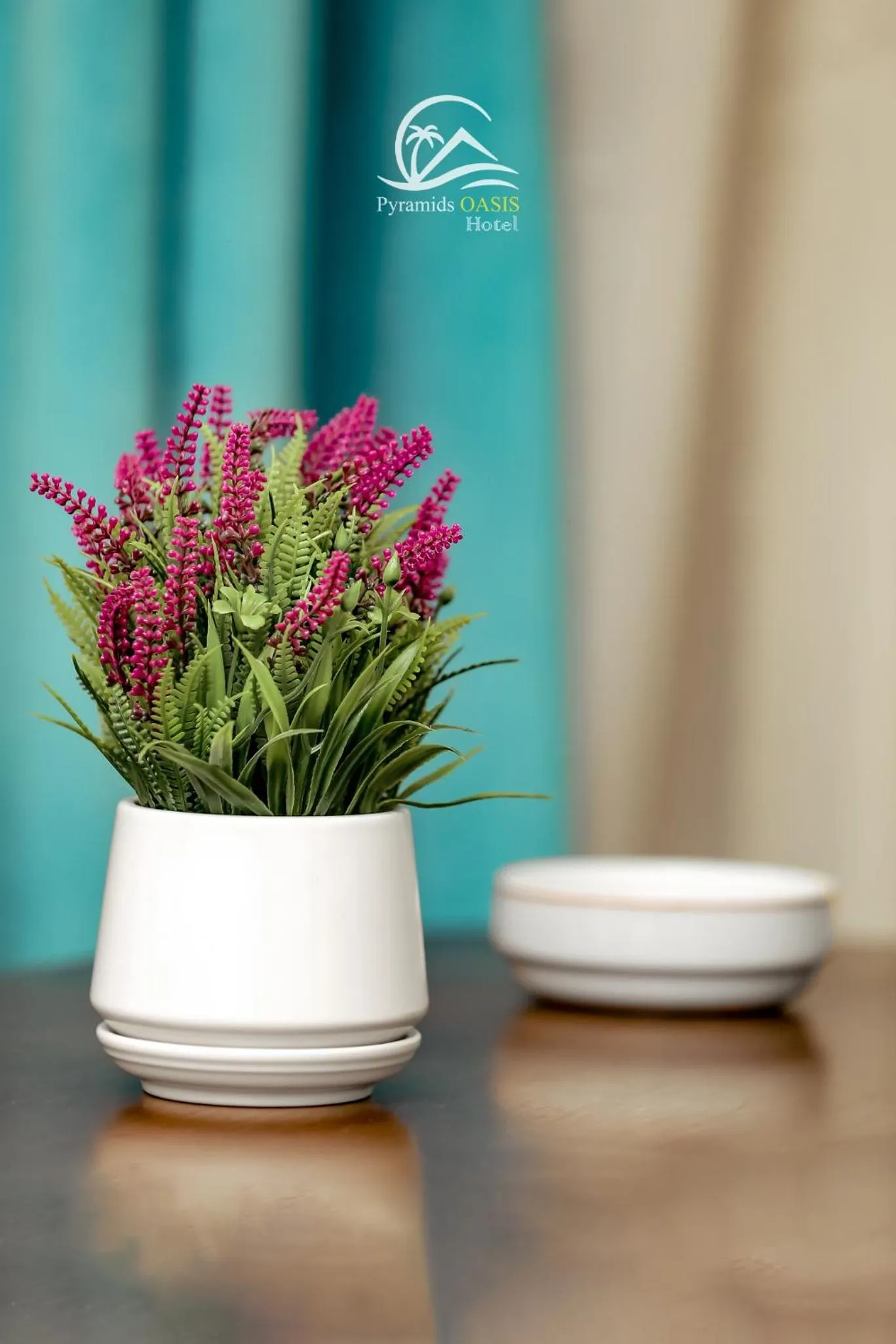 Decorative detail in Pyramids Oasis Hotel