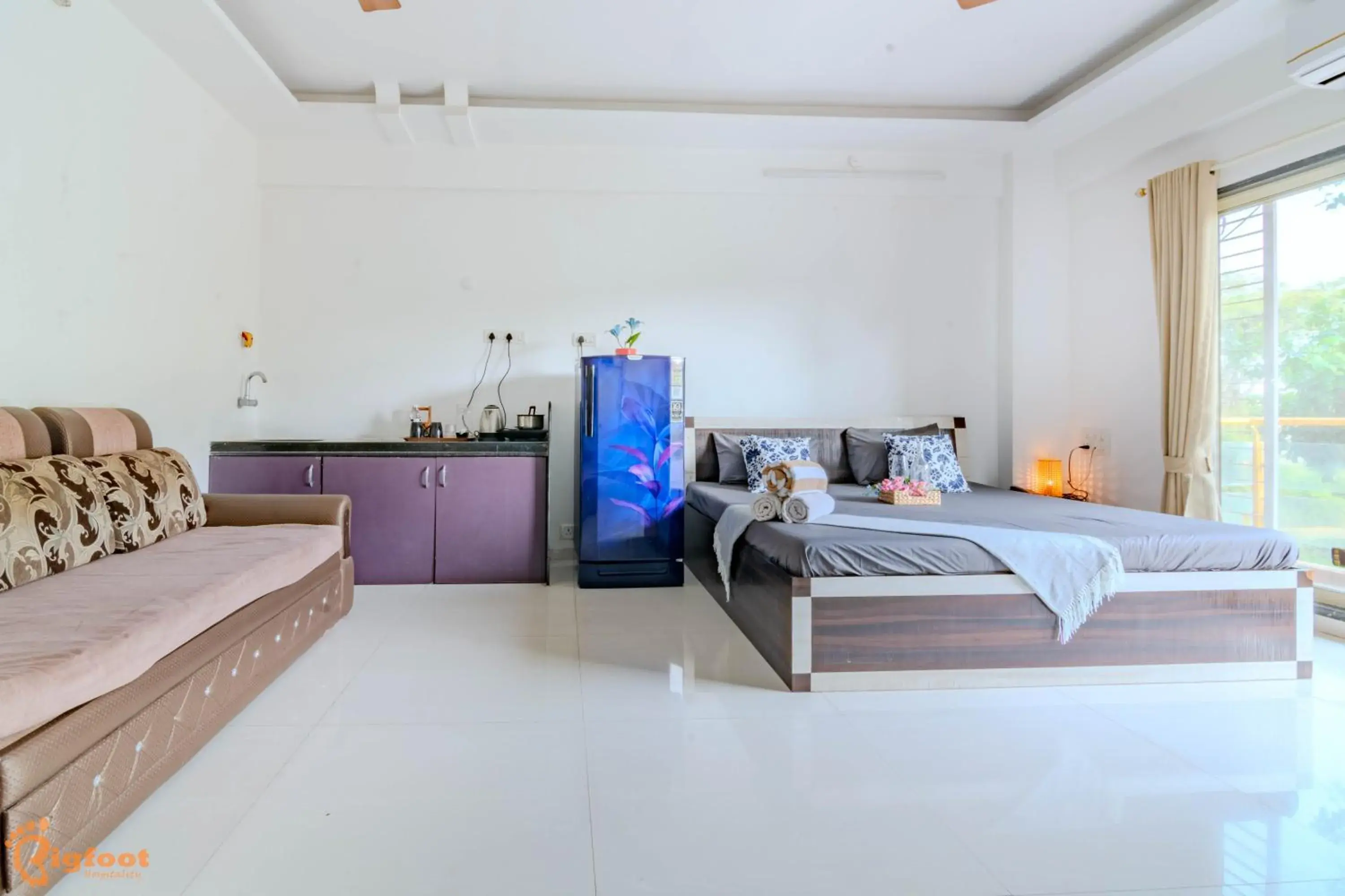 Bedroom, Bed in Nilaya Nest Away Bedroom, Bed in Nilaya Nest Away