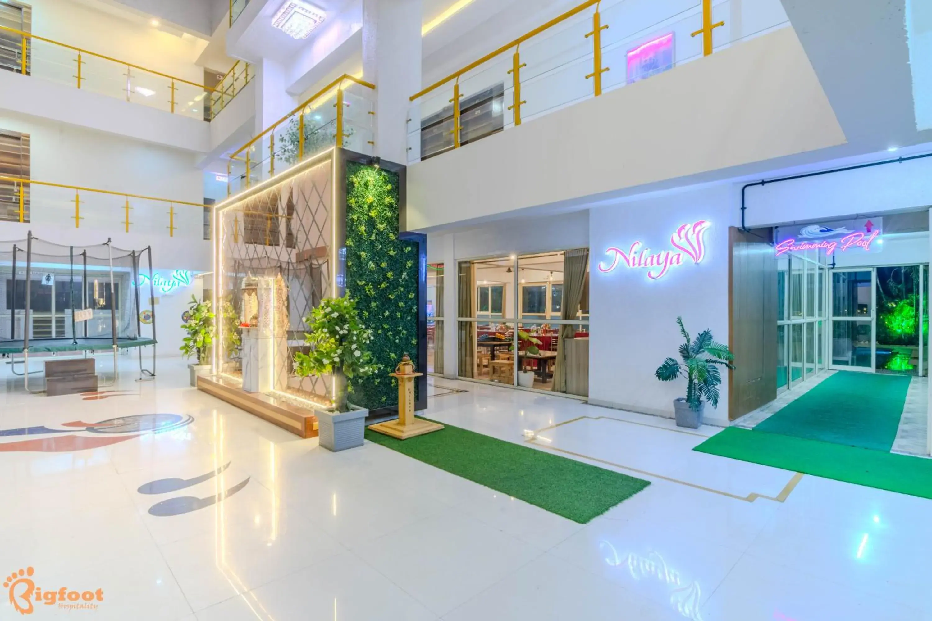 Lobby or reception in Nilaya Nest Away Lobby or reception in Nilaya Nest Away