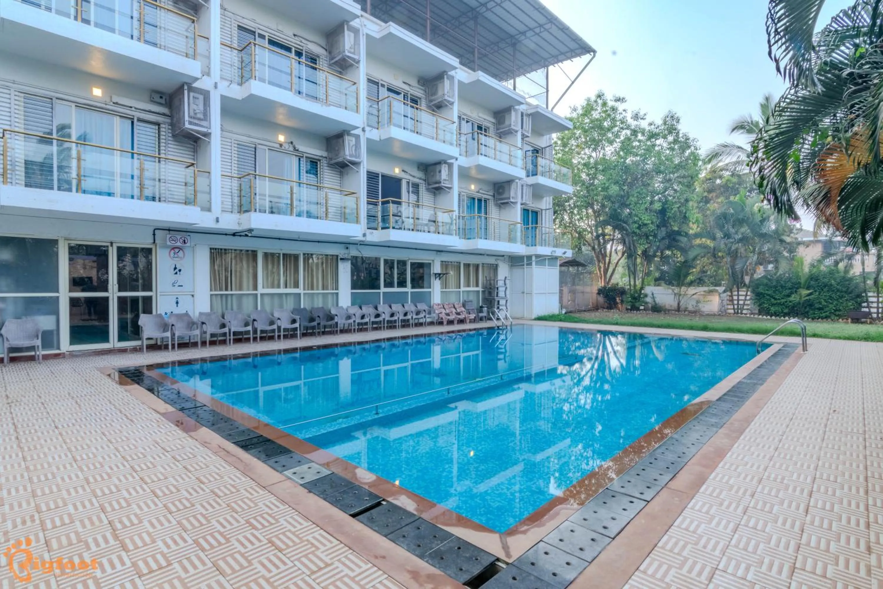 Swimming pool in Nilaya Nest Away