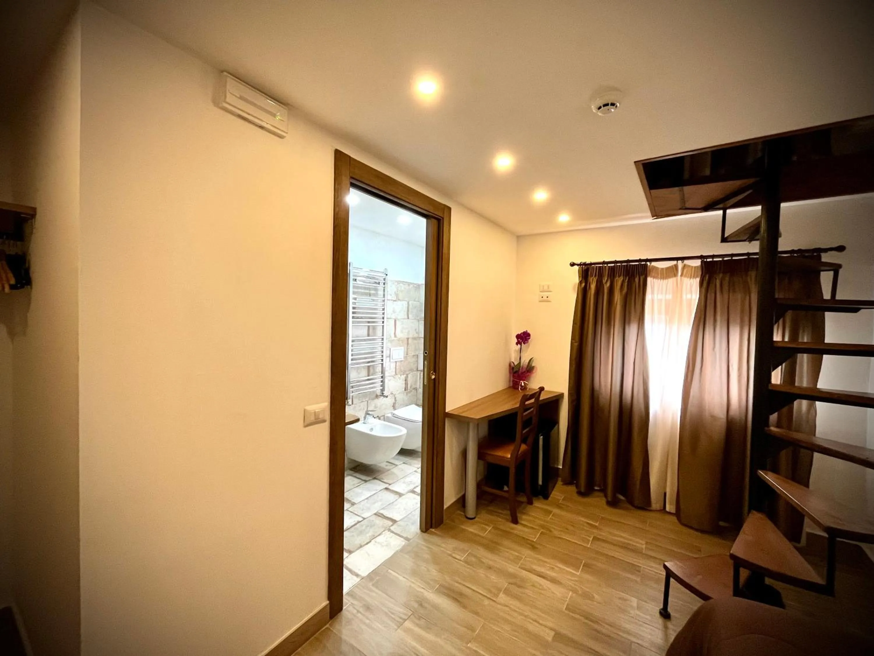 Bed in Hotel Pinguino