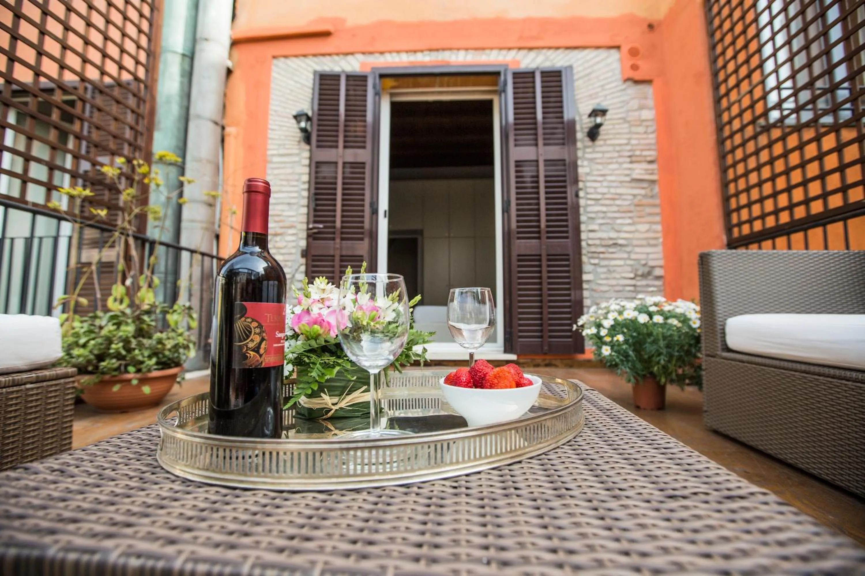 Balcony/Terrace in Pettinary Village B&B