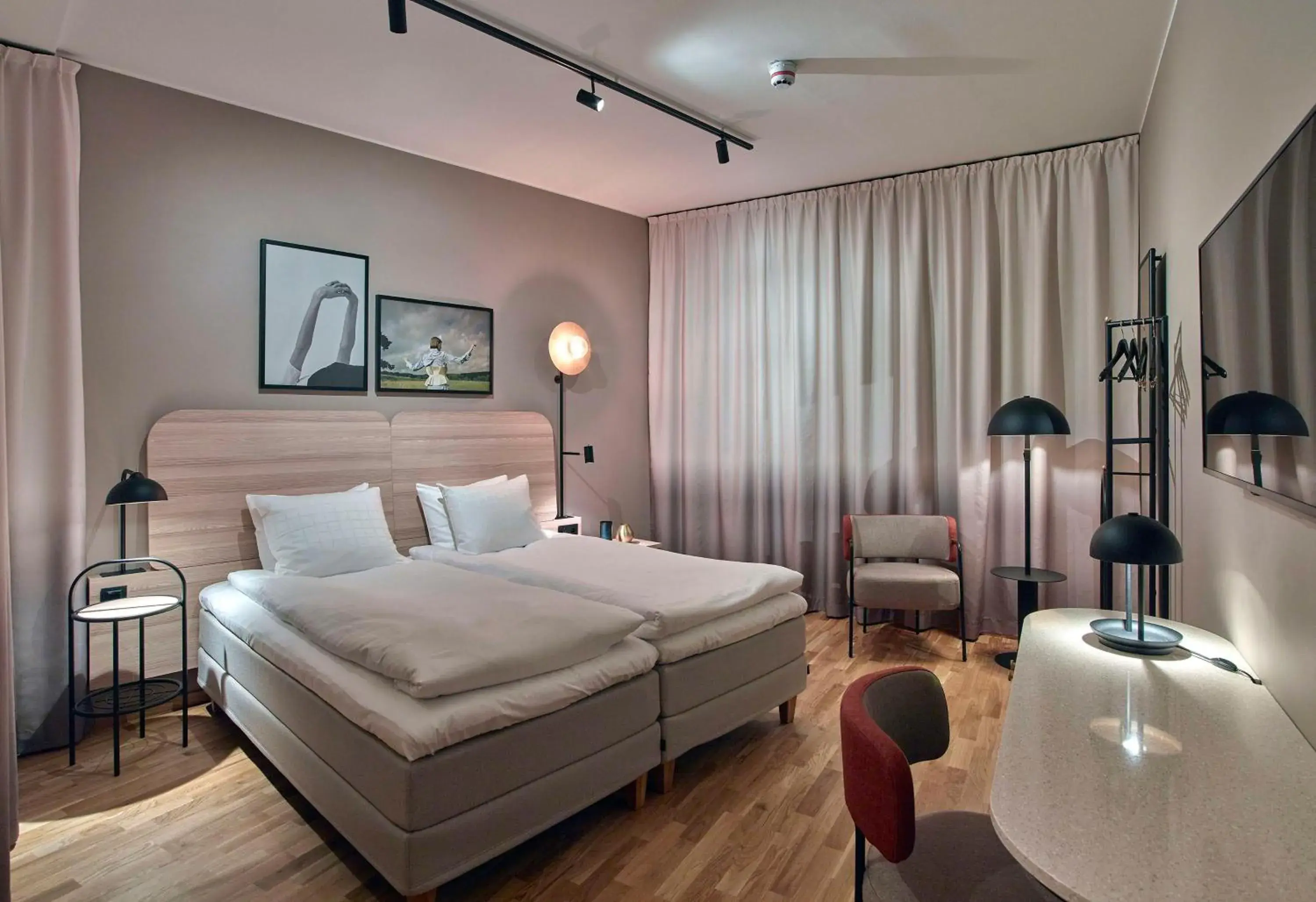 Bedroom, Bed in Scandic Oceanhamnen Bedroom, Bed in Scandic Oceanhamnen