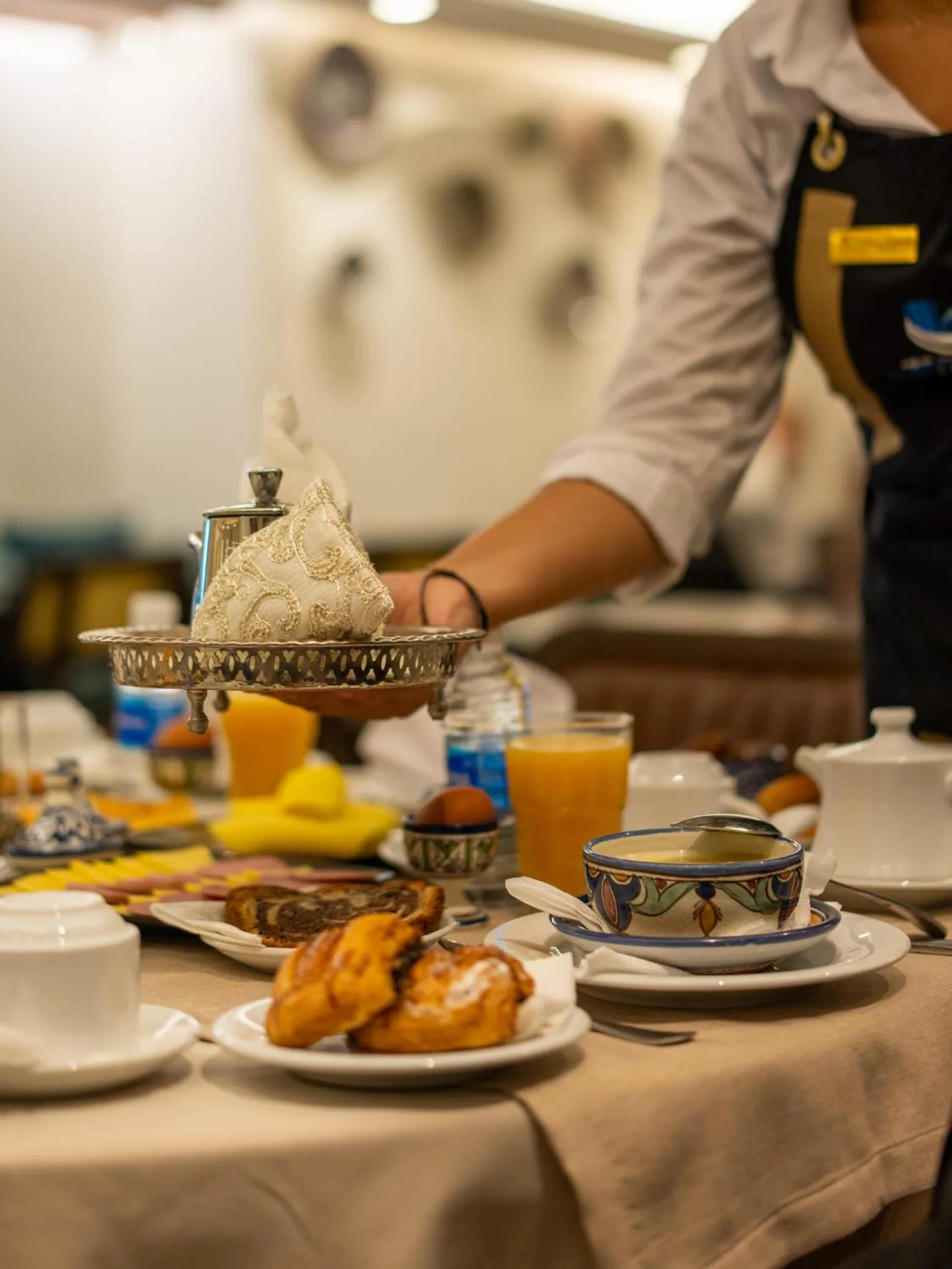 Breakfast in Hotel Al Walid