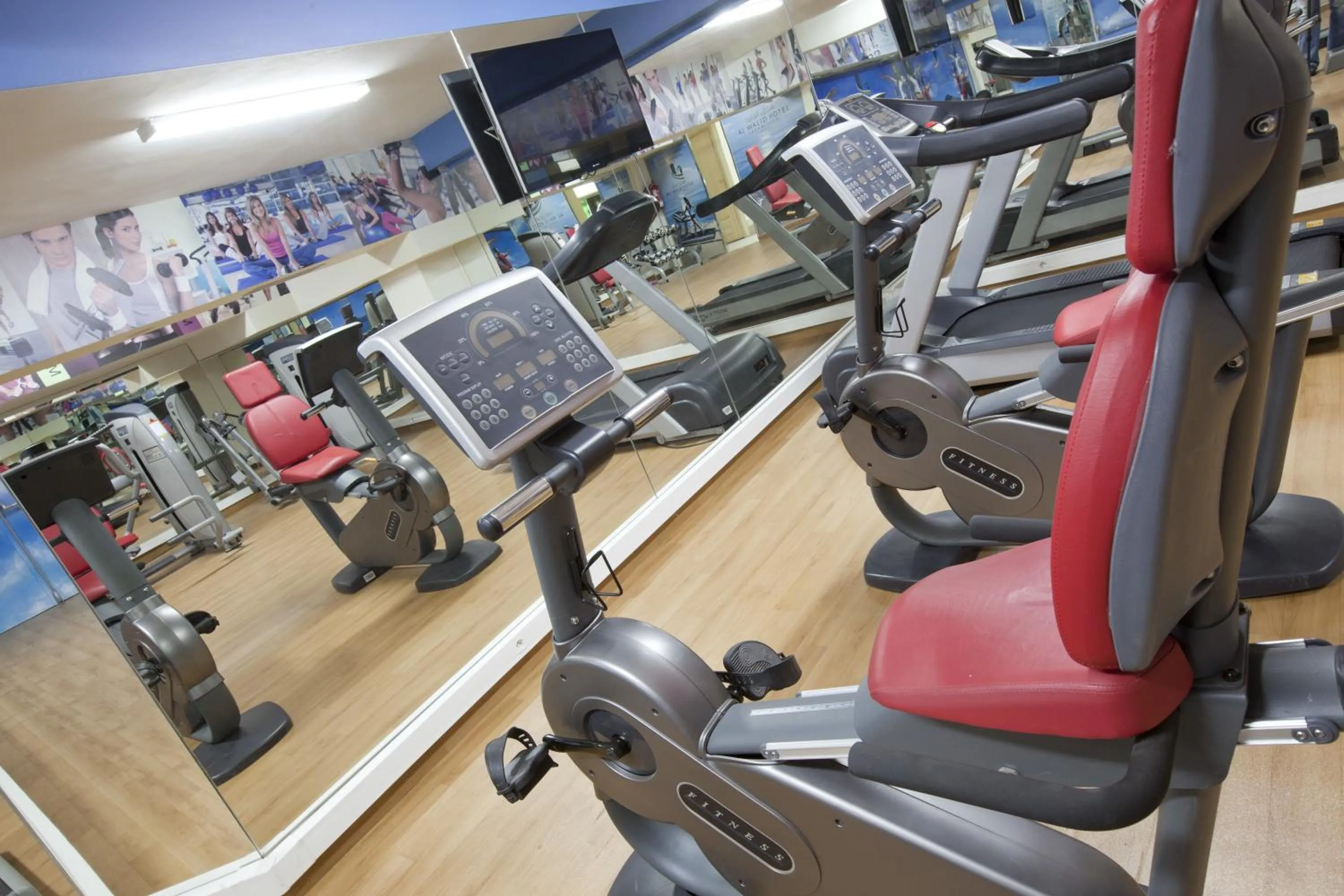 Fitness centre/facilities in Hotel Al Walid