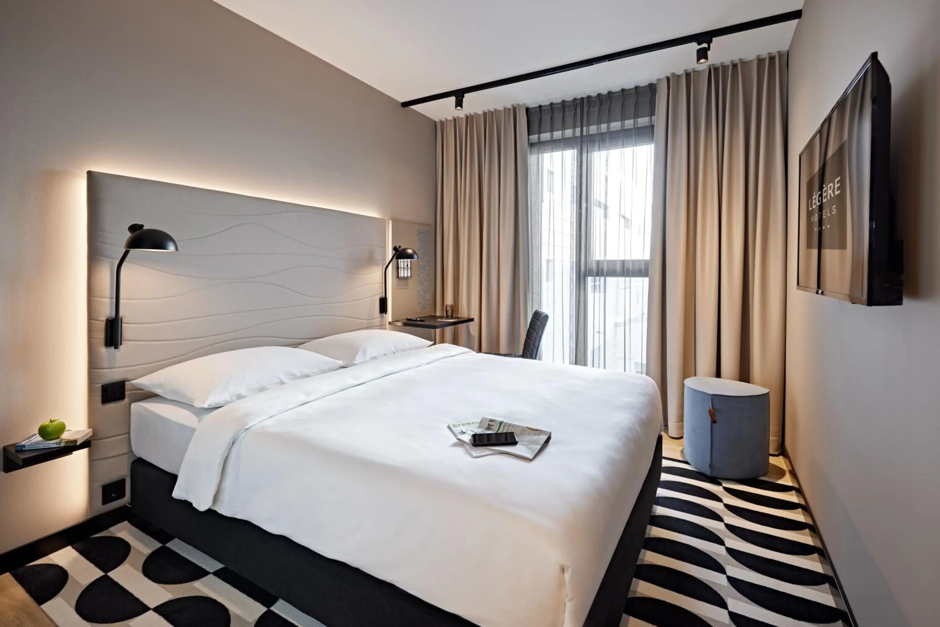 Bedroom, Bed in LEGERE HOTEL Erfurt