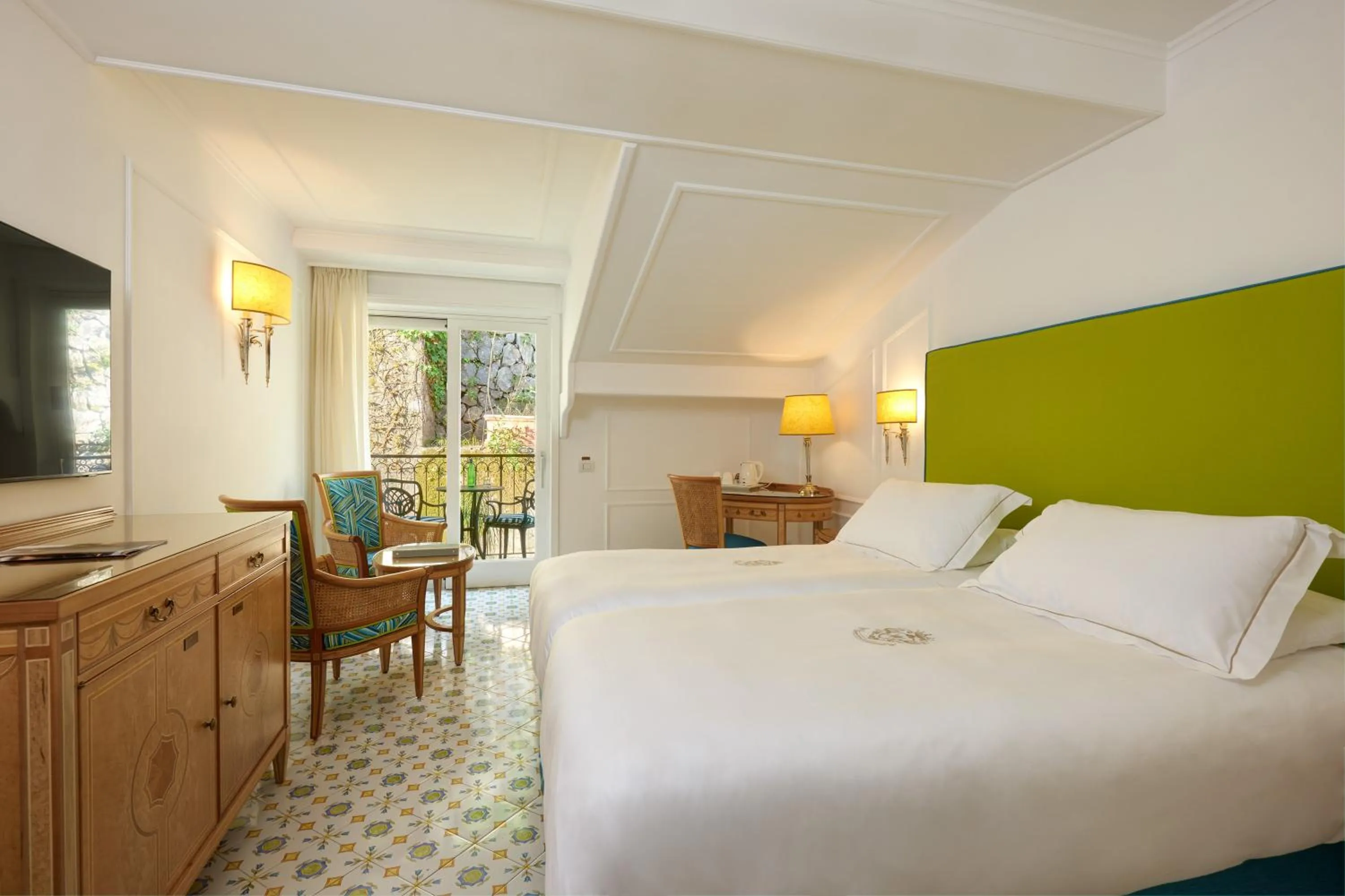 Bed in Grand Hotel Capodimonte