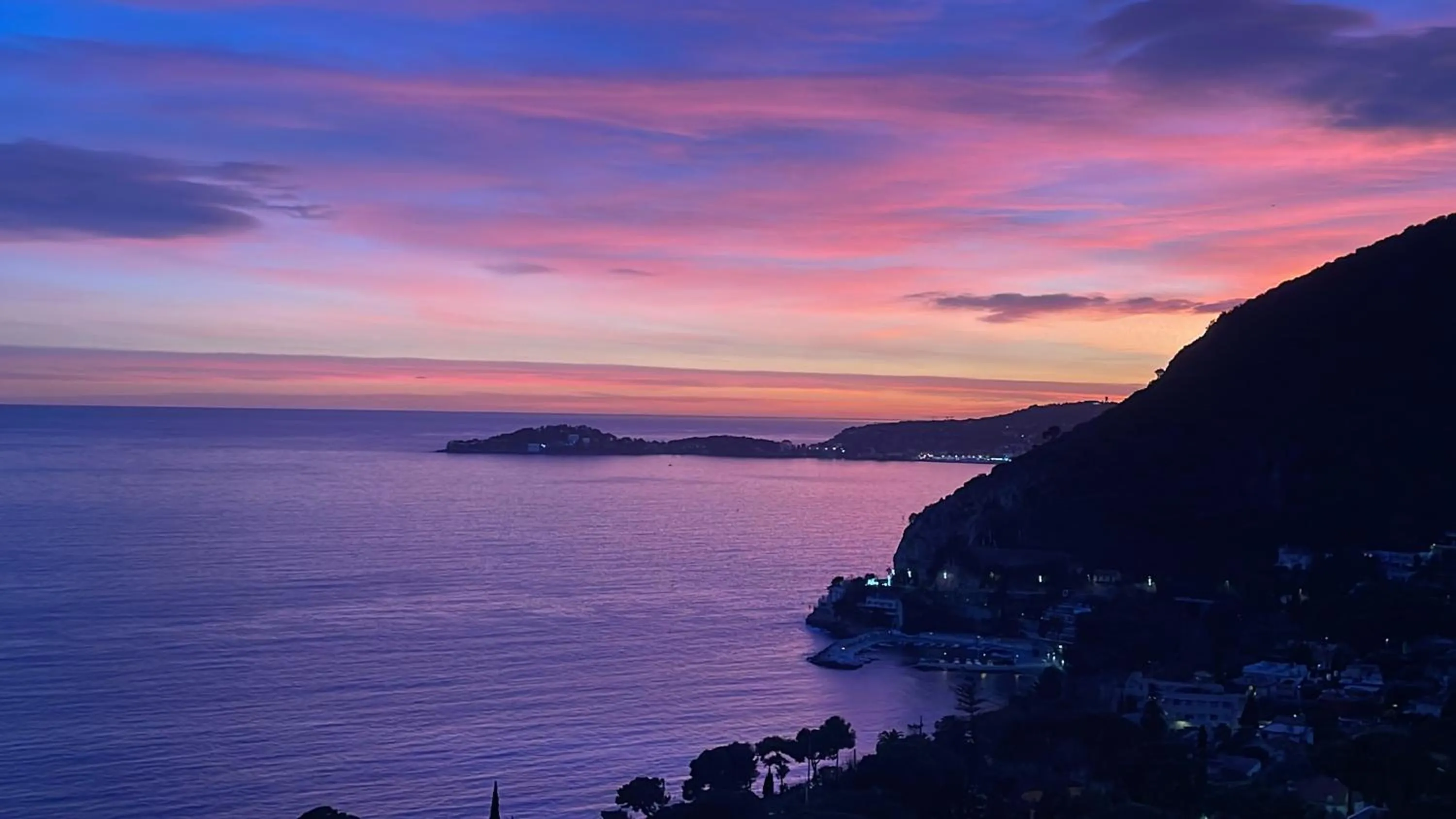 Sea view in Villa Eze Vue Mer