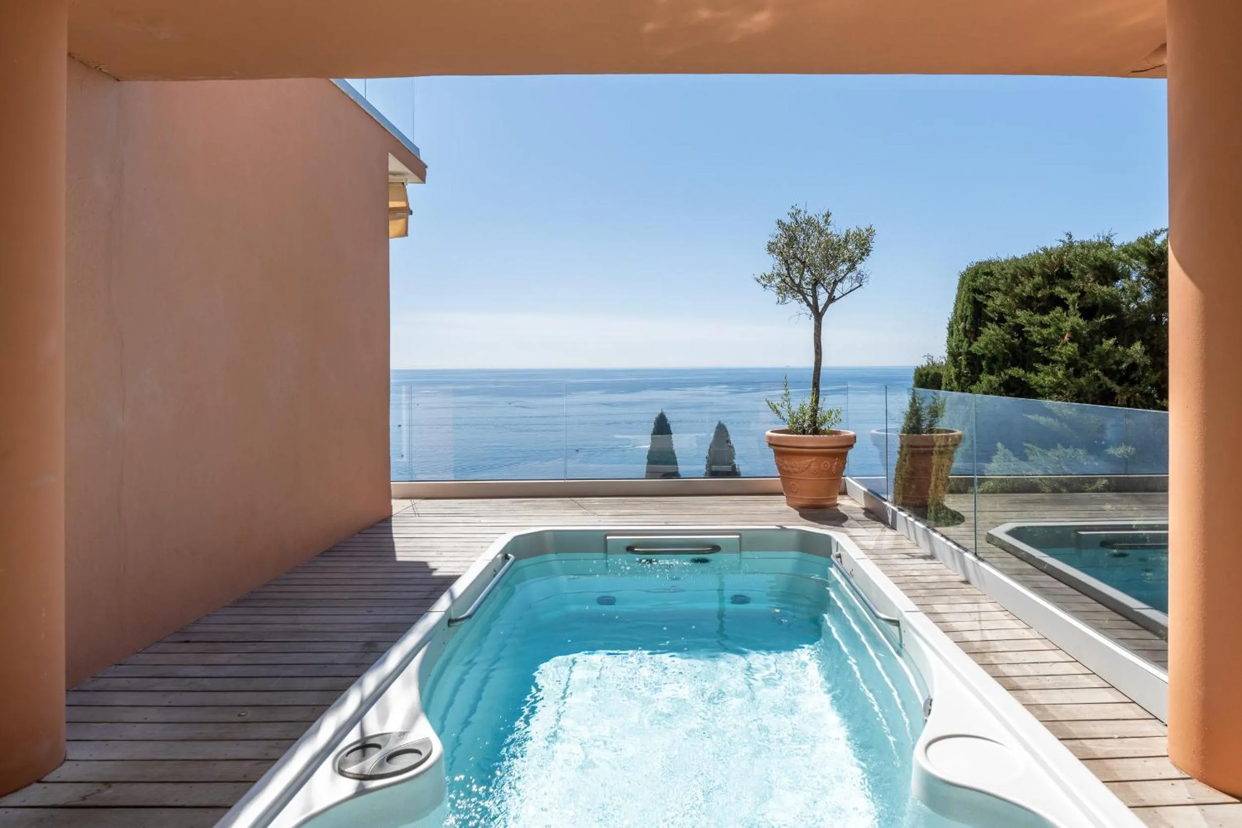 Natural landscape in Villa Eze Vue Mer