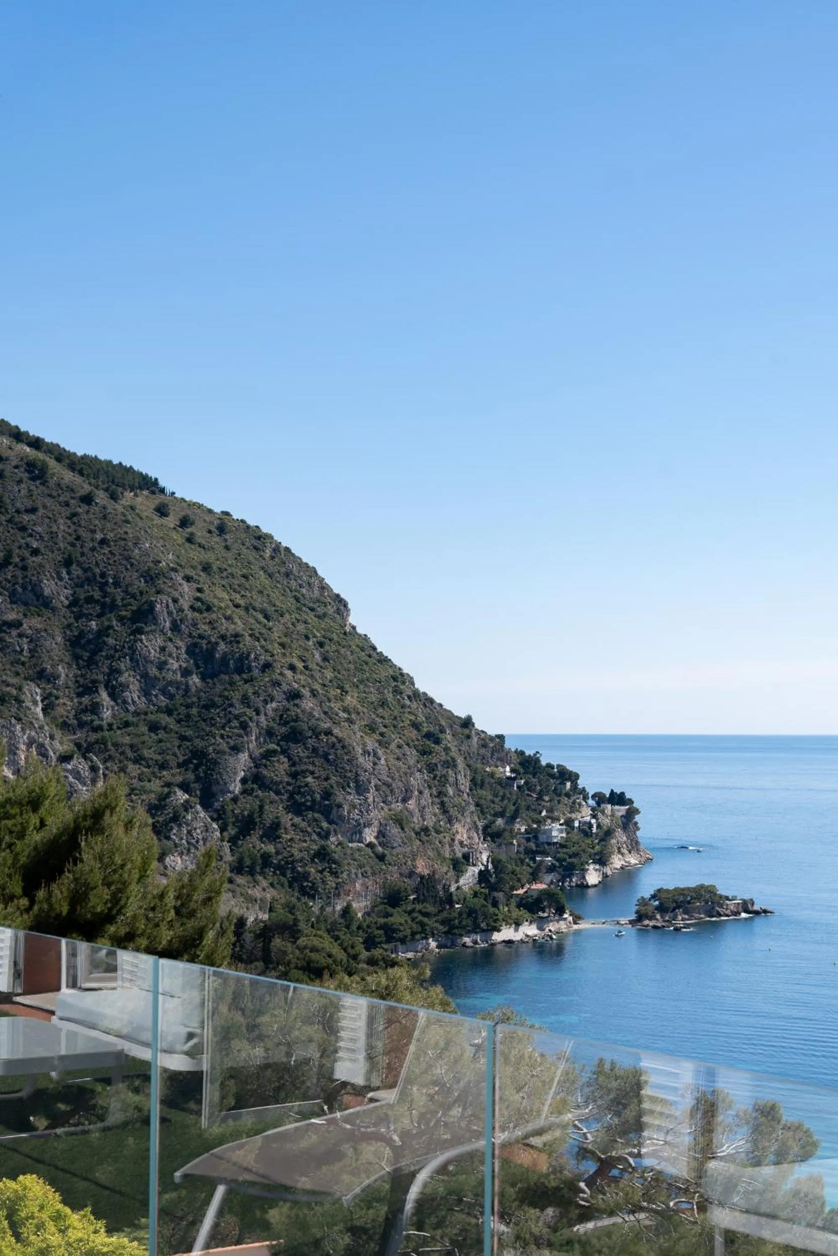 Natural landscape in Villa Eze Vue Mer
