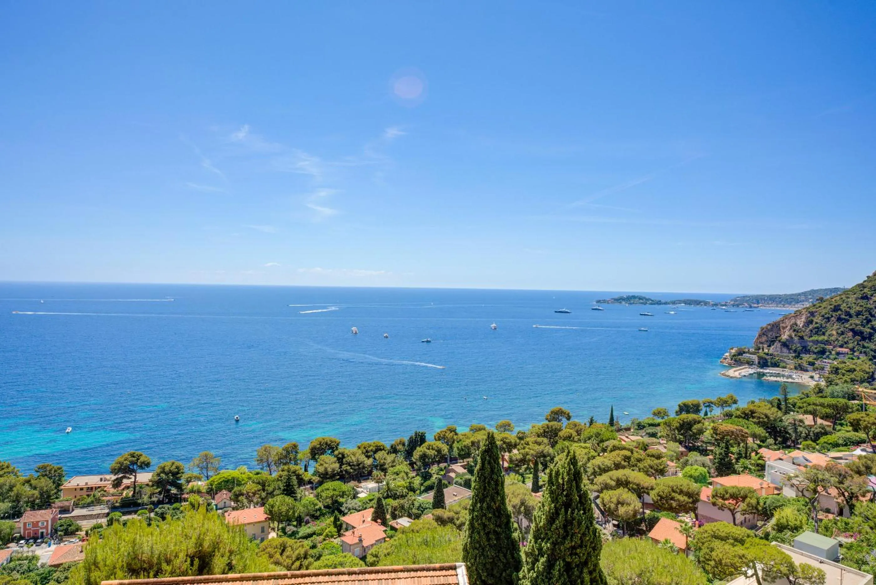 Sea view in Villa Eze Vue Mer