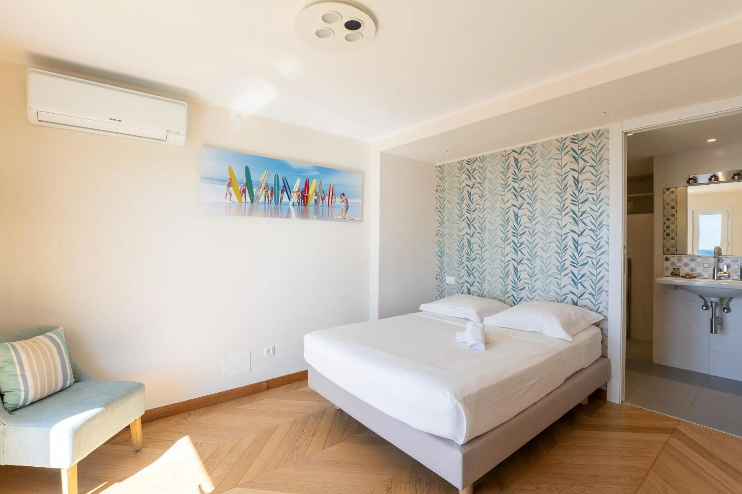 Bed in Villa Eze Vue Mer
