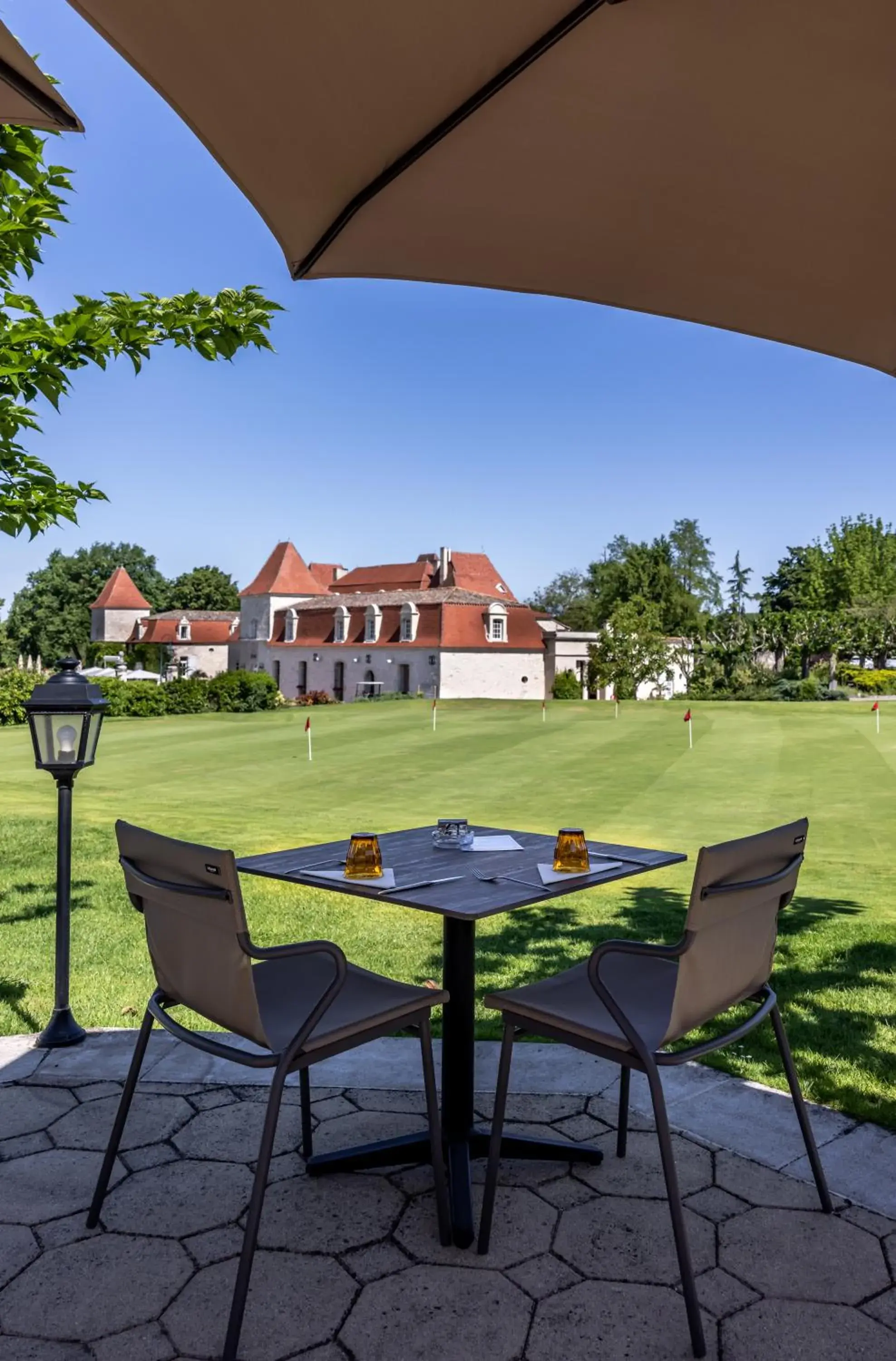 Garden view in Relais des Vigiers Garden view in Relais des Vigiers