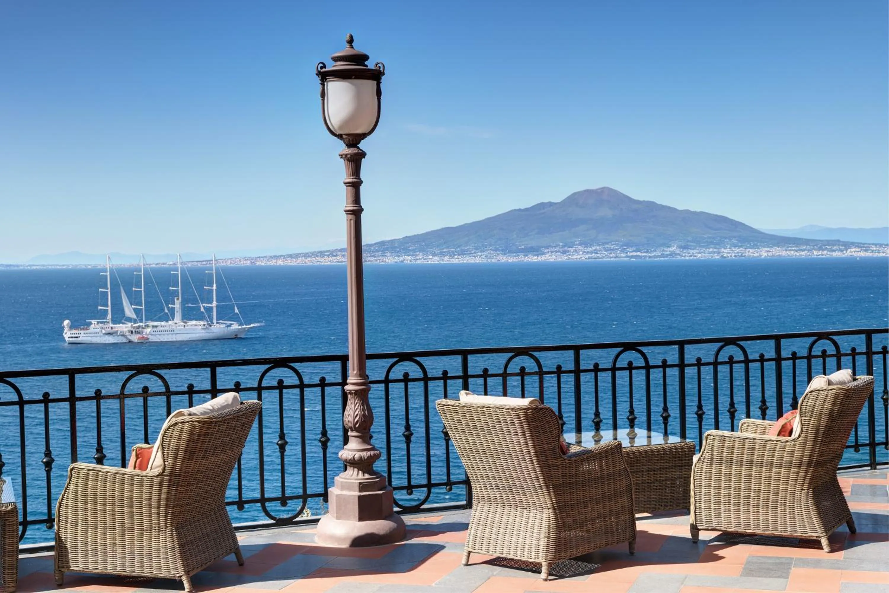 Sea view in Grand Hotel Royal