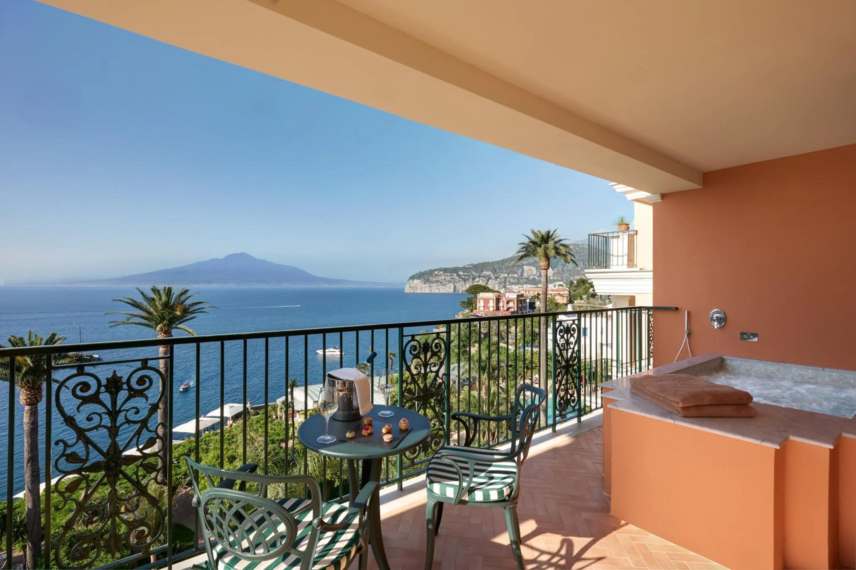 Balcony/Terrace in Grand Hotel Royal
