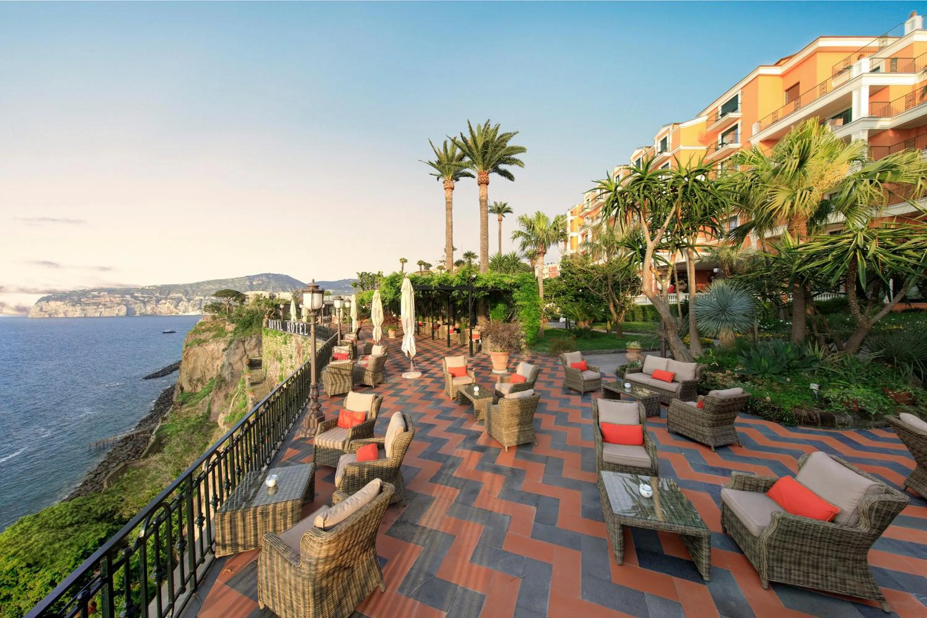 Balcony/Terrace in Grand Hotel Royal